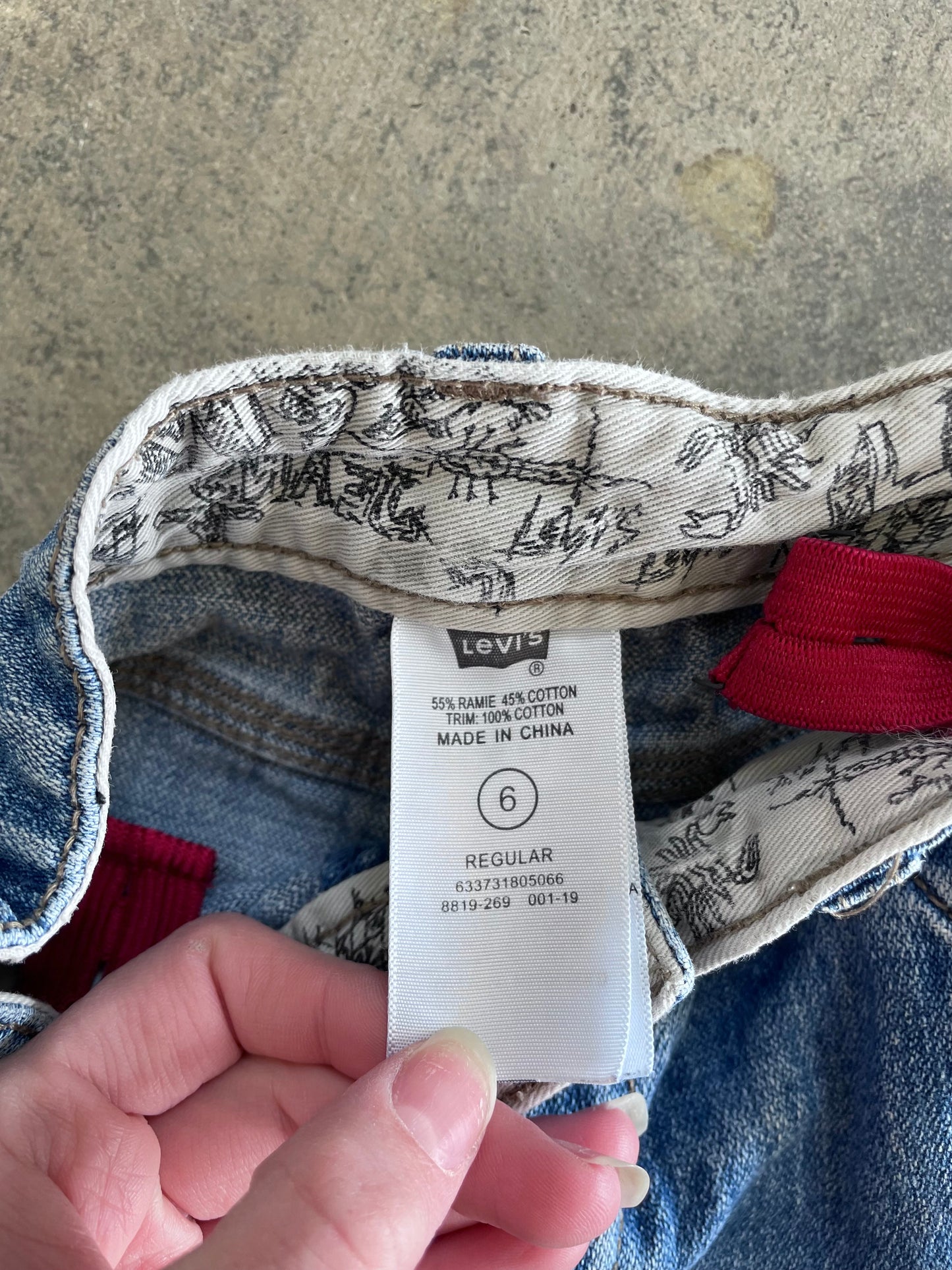 KIDS Levi Jean Shorts - 6