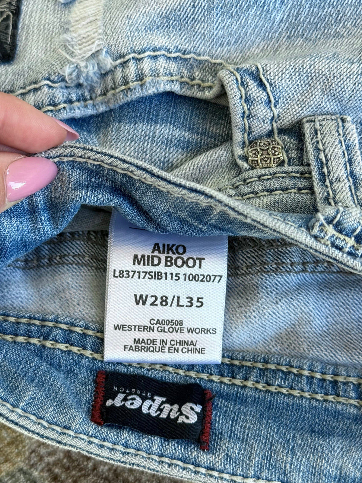 Distressed Jeans - 28x30