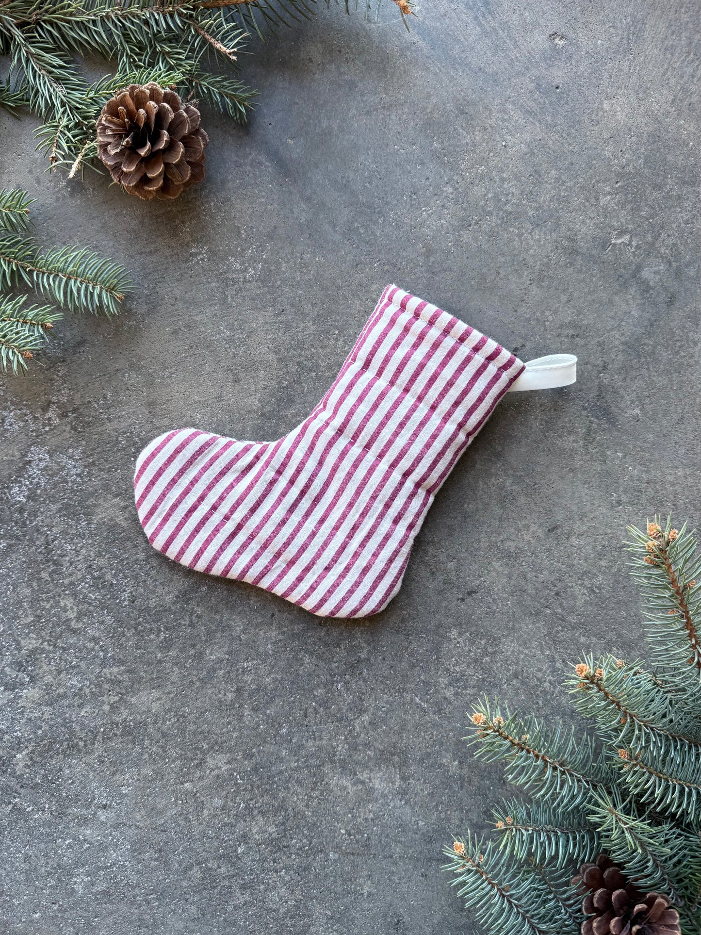 Mini Quilt Stocking