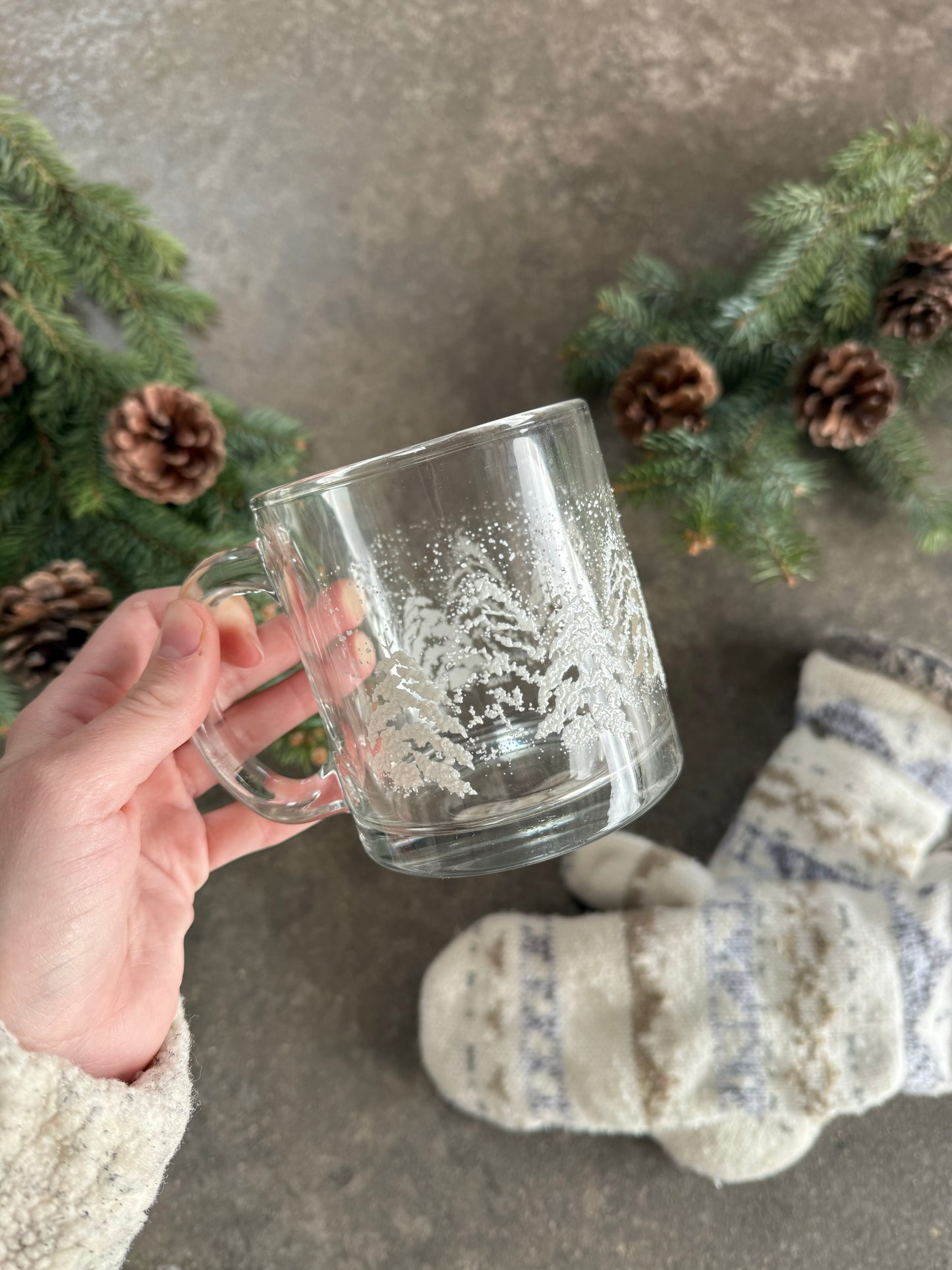 Vintage Winter Mug