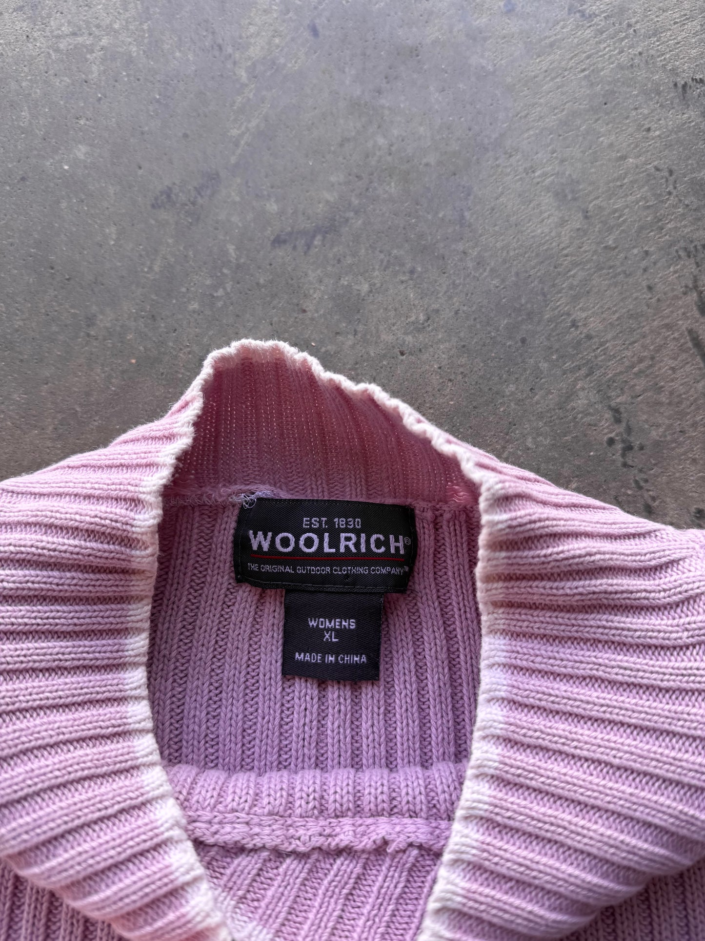 Mock Neck Sweater - XL