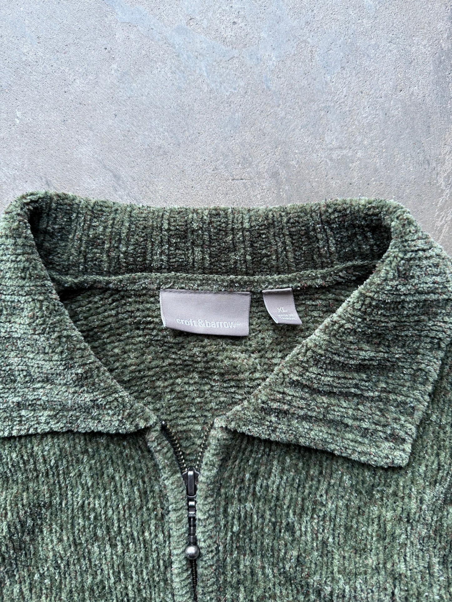 Zip Up Cardigan - XL