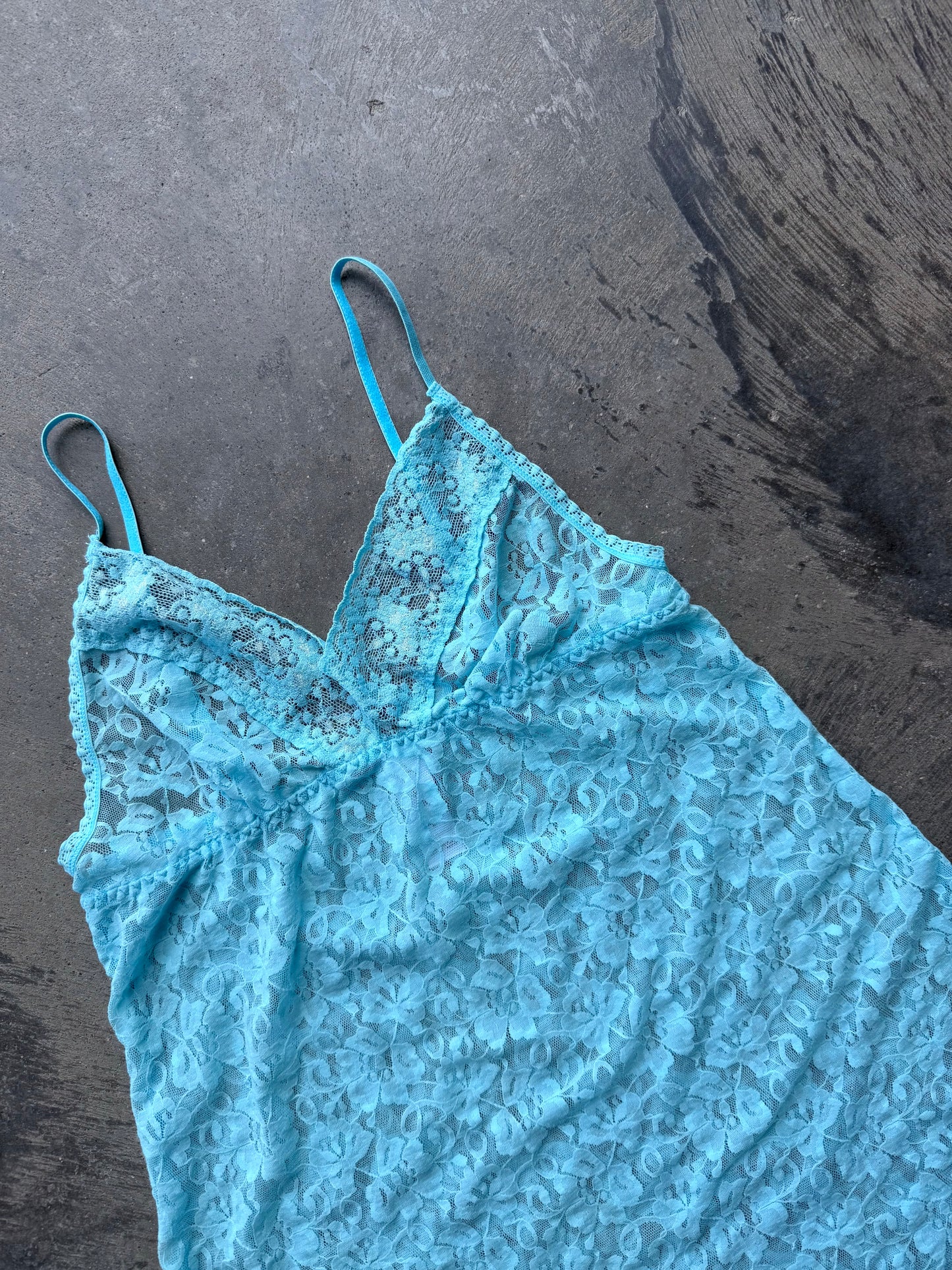 Lace Slip Dress - M
