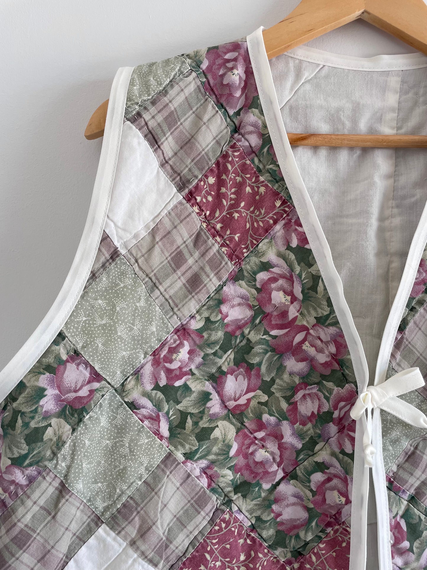 Quilt Tie Vest - XL