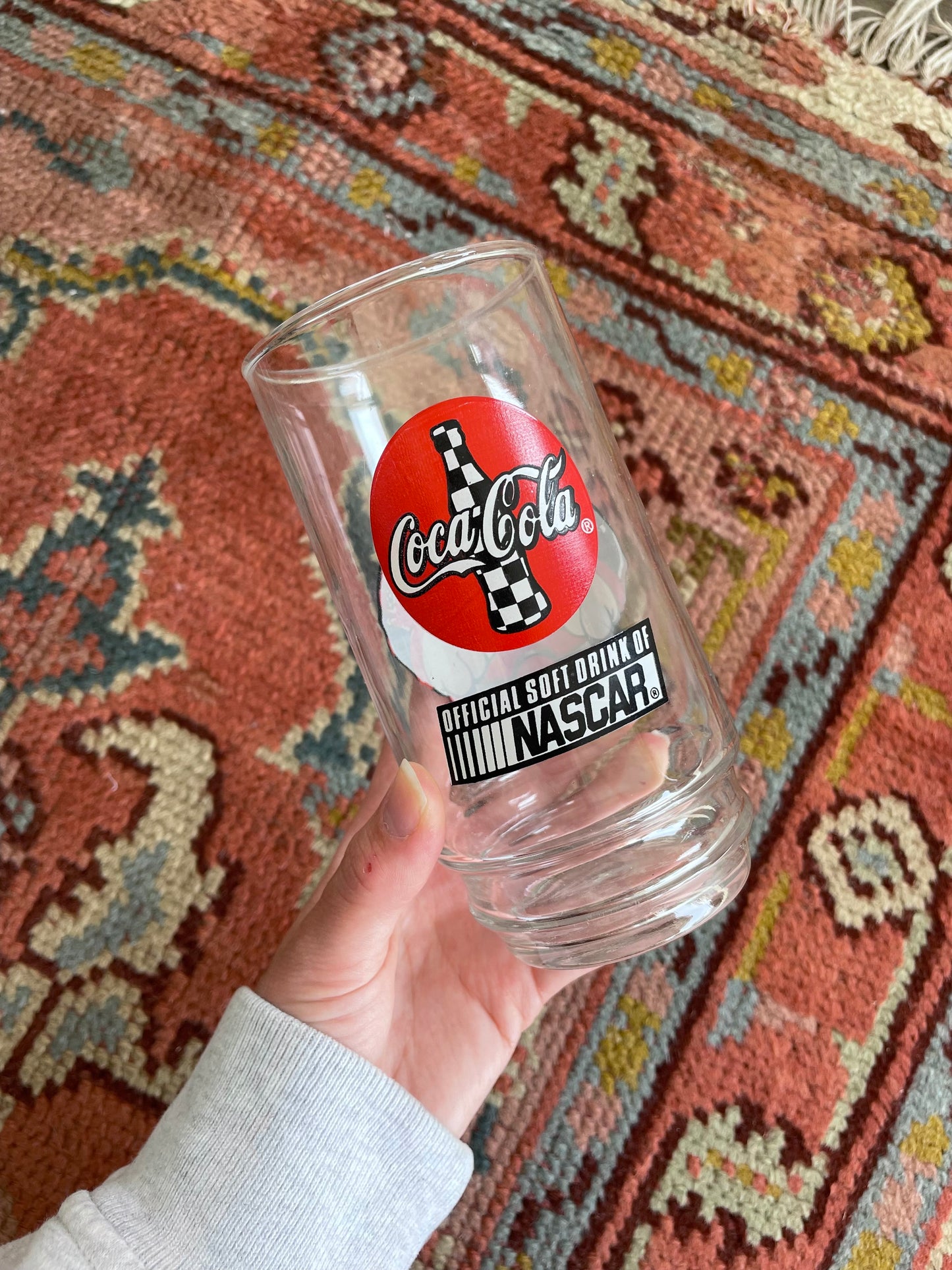 Coca-Cola Nascar Glass