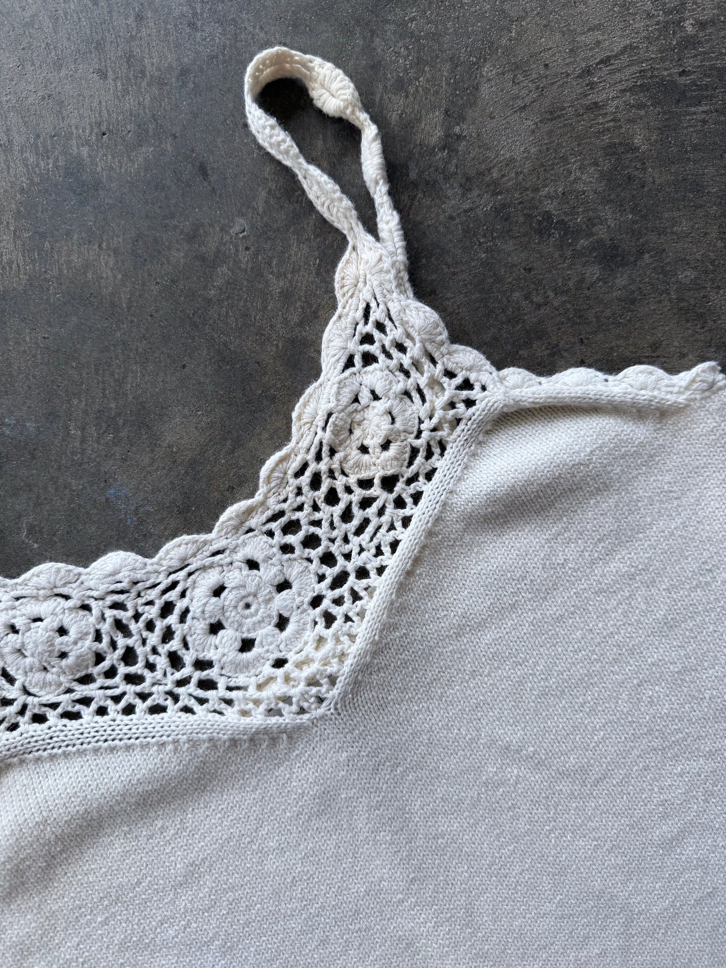Crochet Tank - M