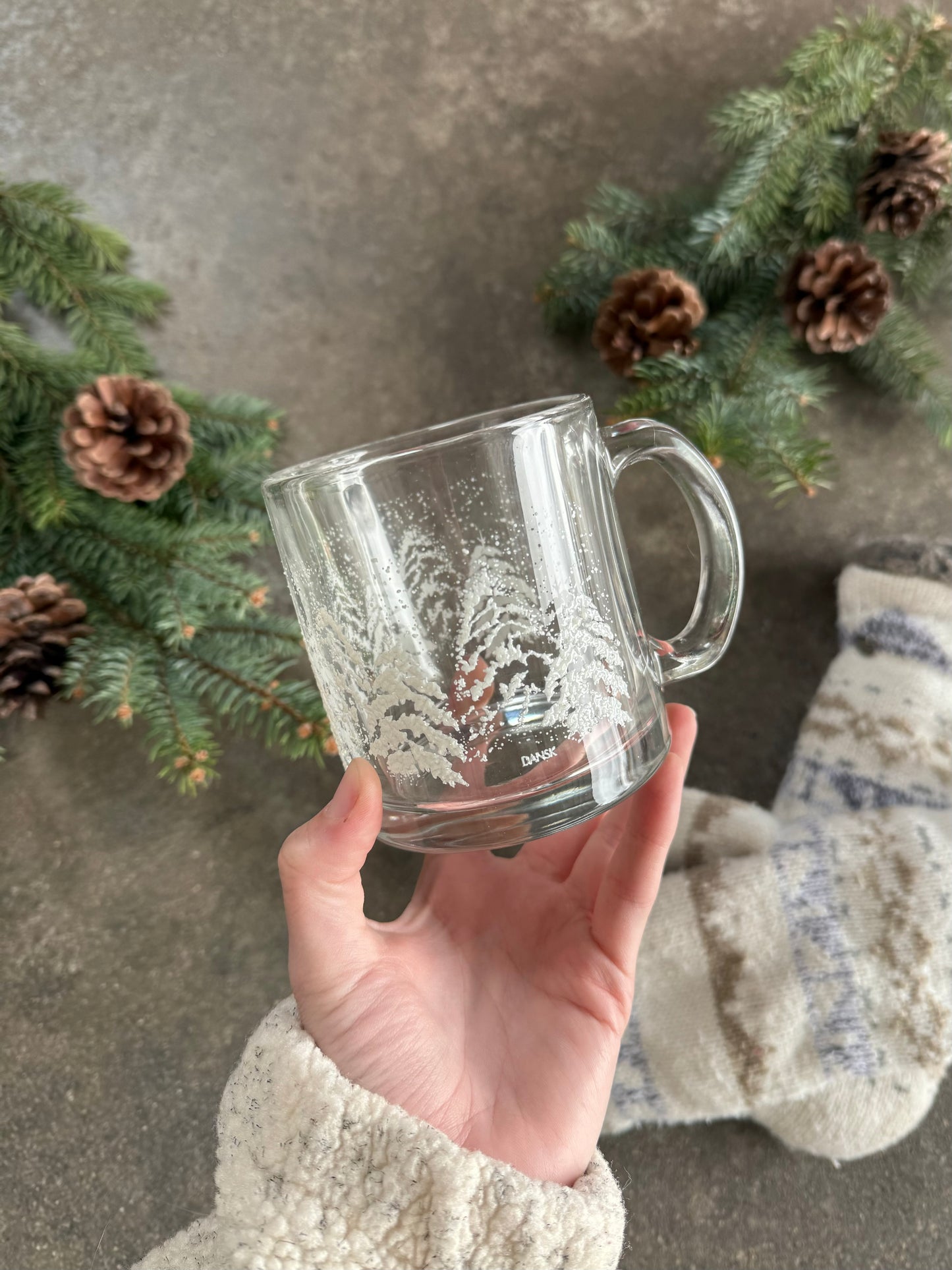 Vintage Winter Mug