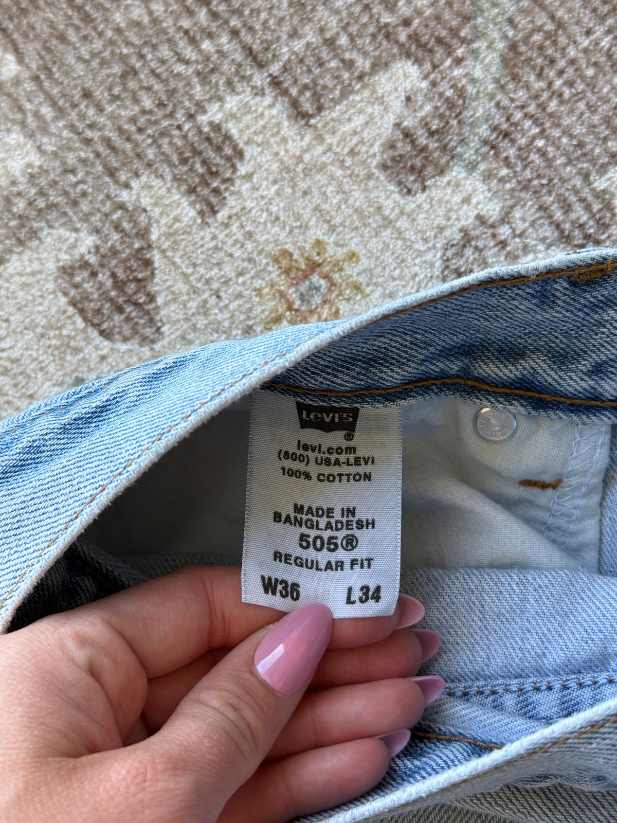 505 Levi’s - 35x32