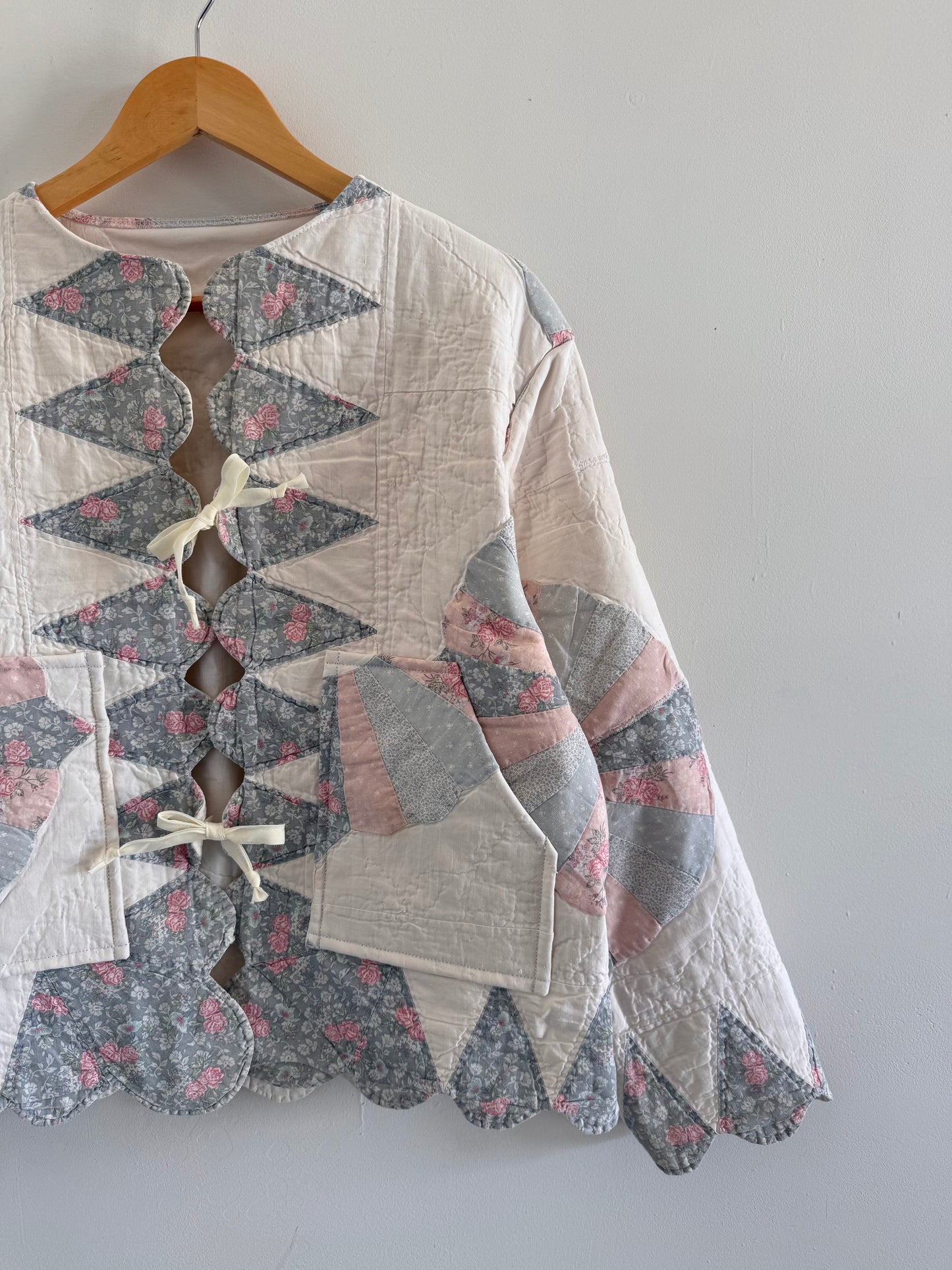 Quilt Tie Jacket - S