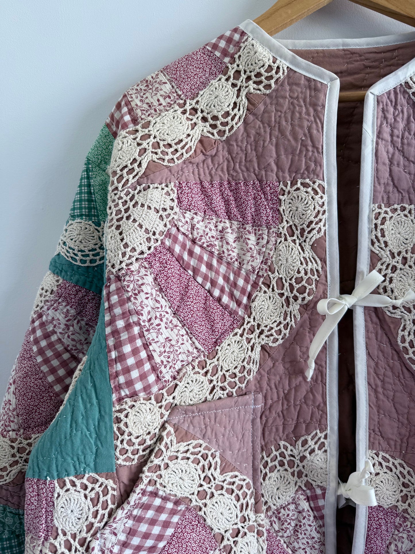 Quilt Tie Jacket - L