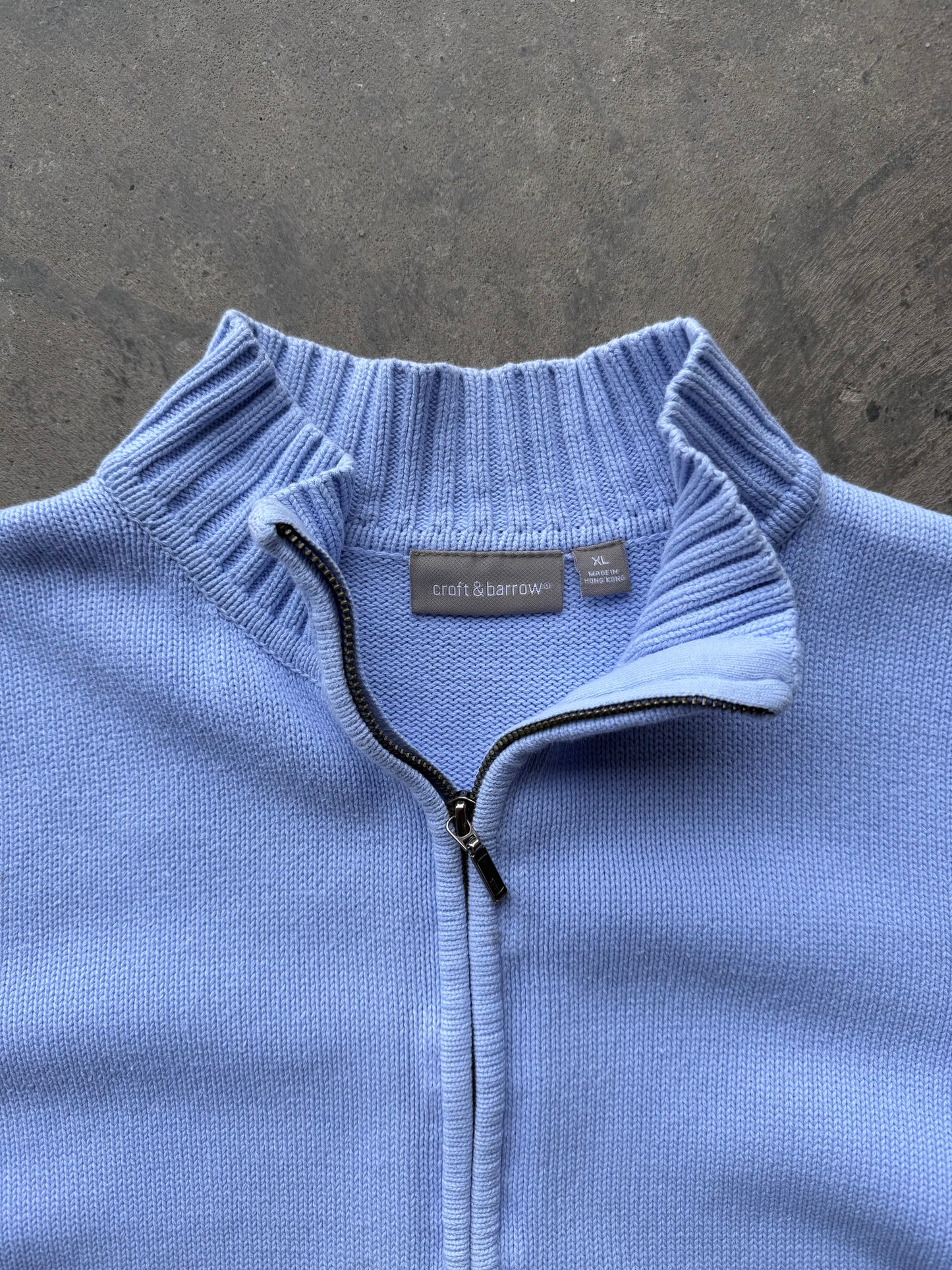 Zip Up Cardigan - XL