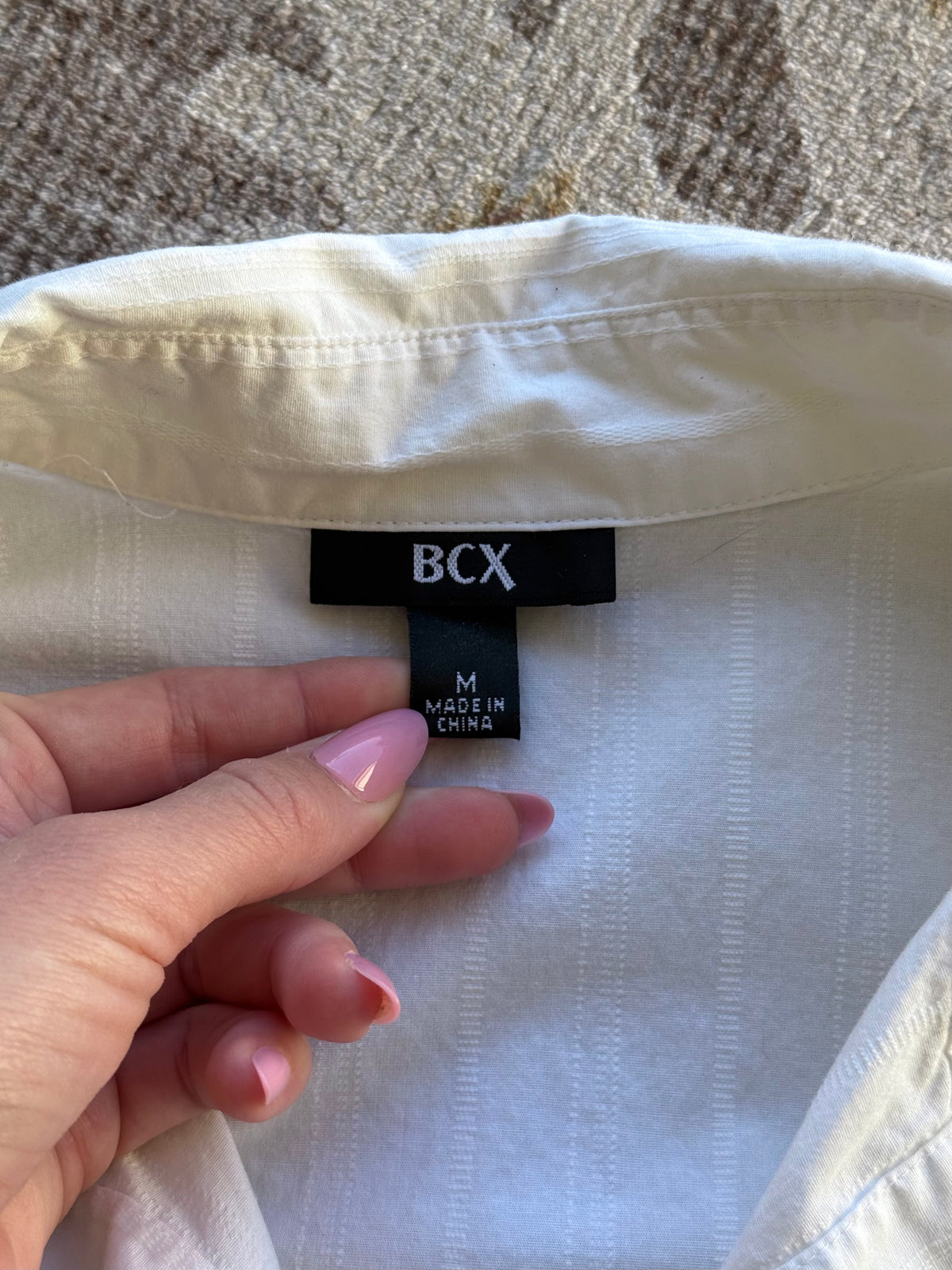 Button Down Top - M