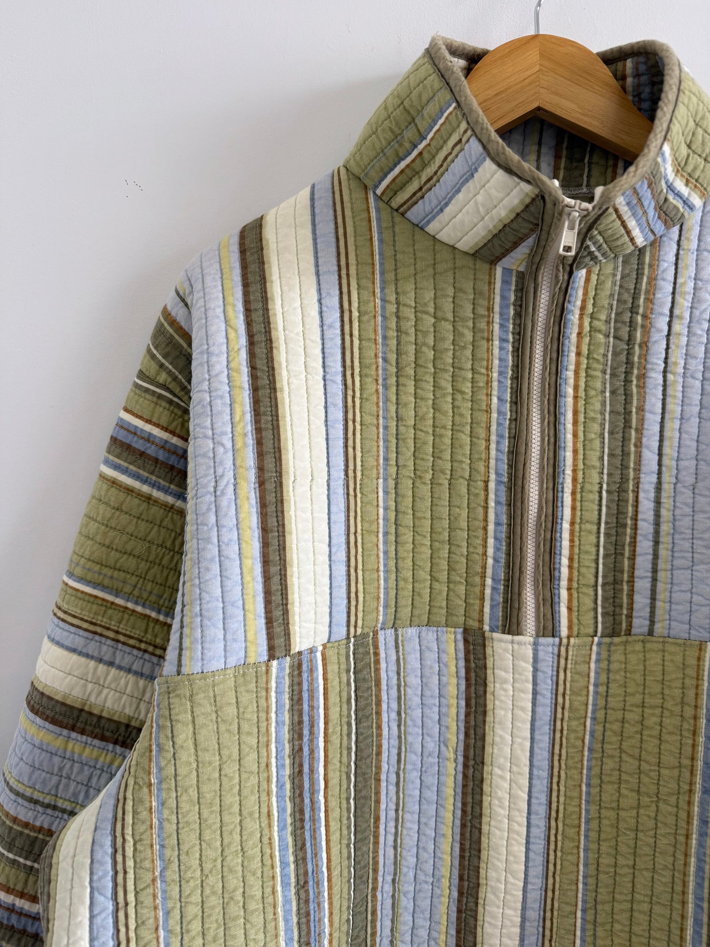 Quilt Quarter Zip - L