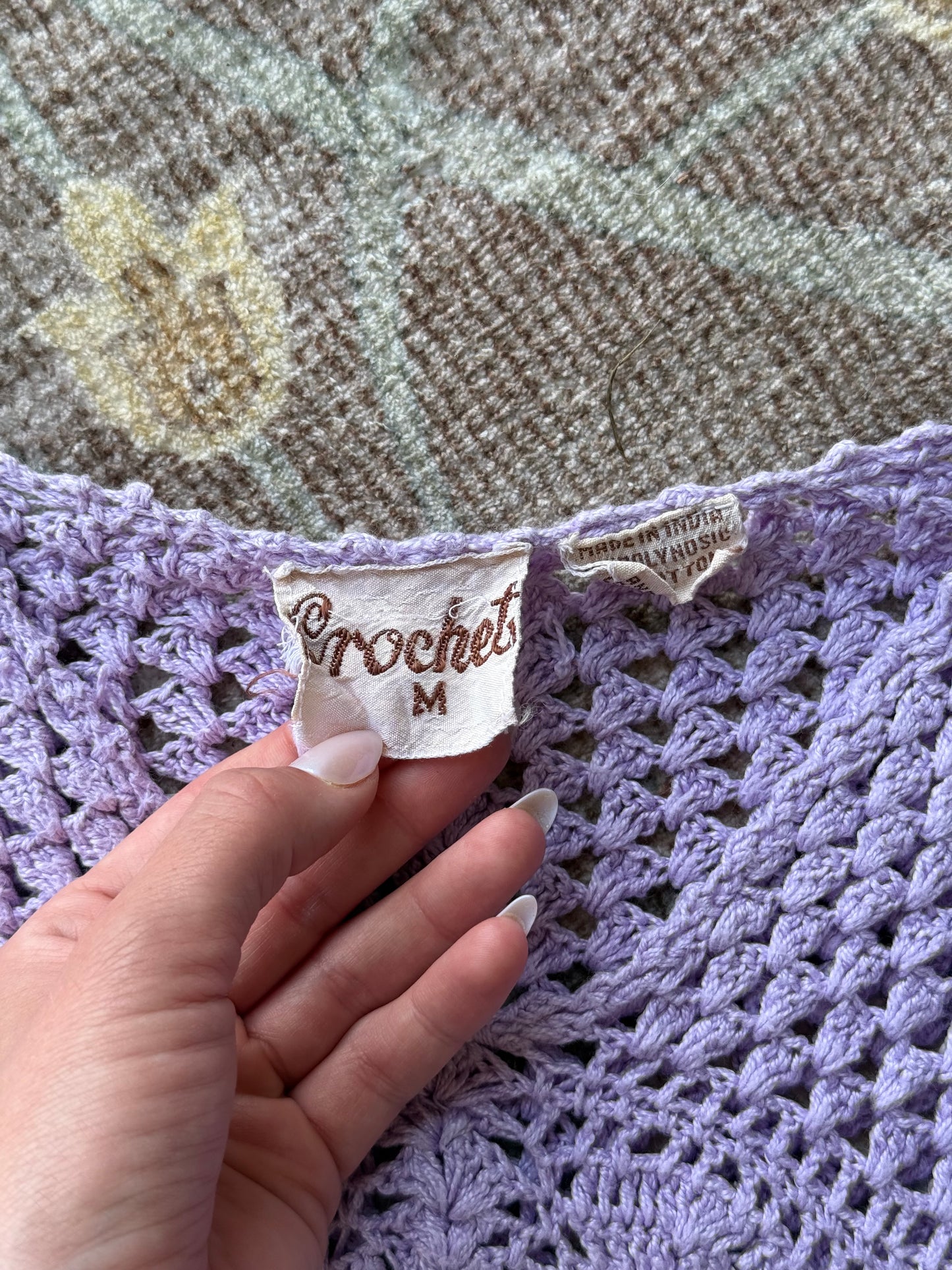 Crochet Tank - M