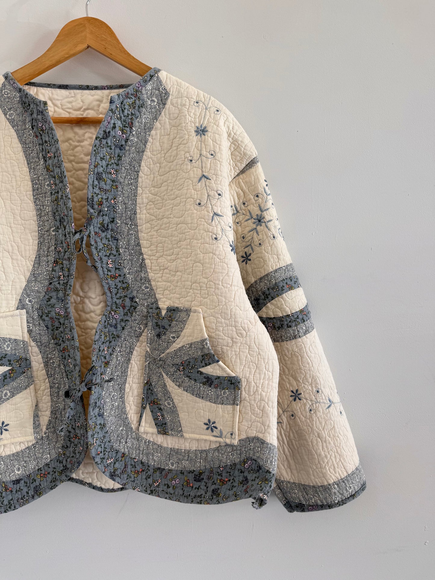 Quilt Tie Jacket - XL