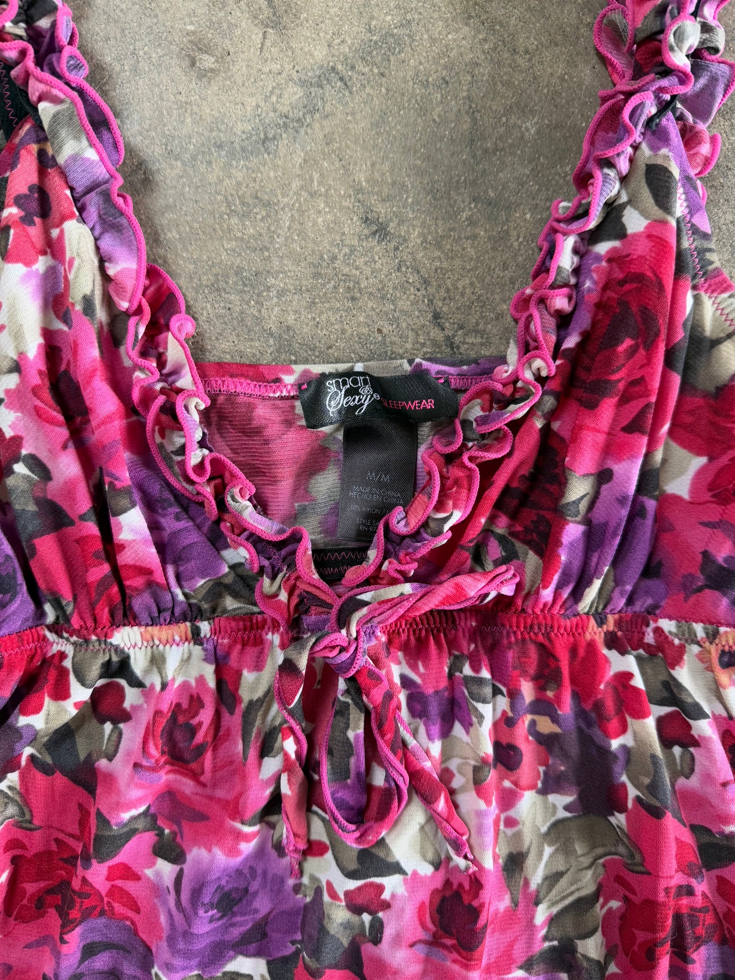 Floral Slip Dress - M