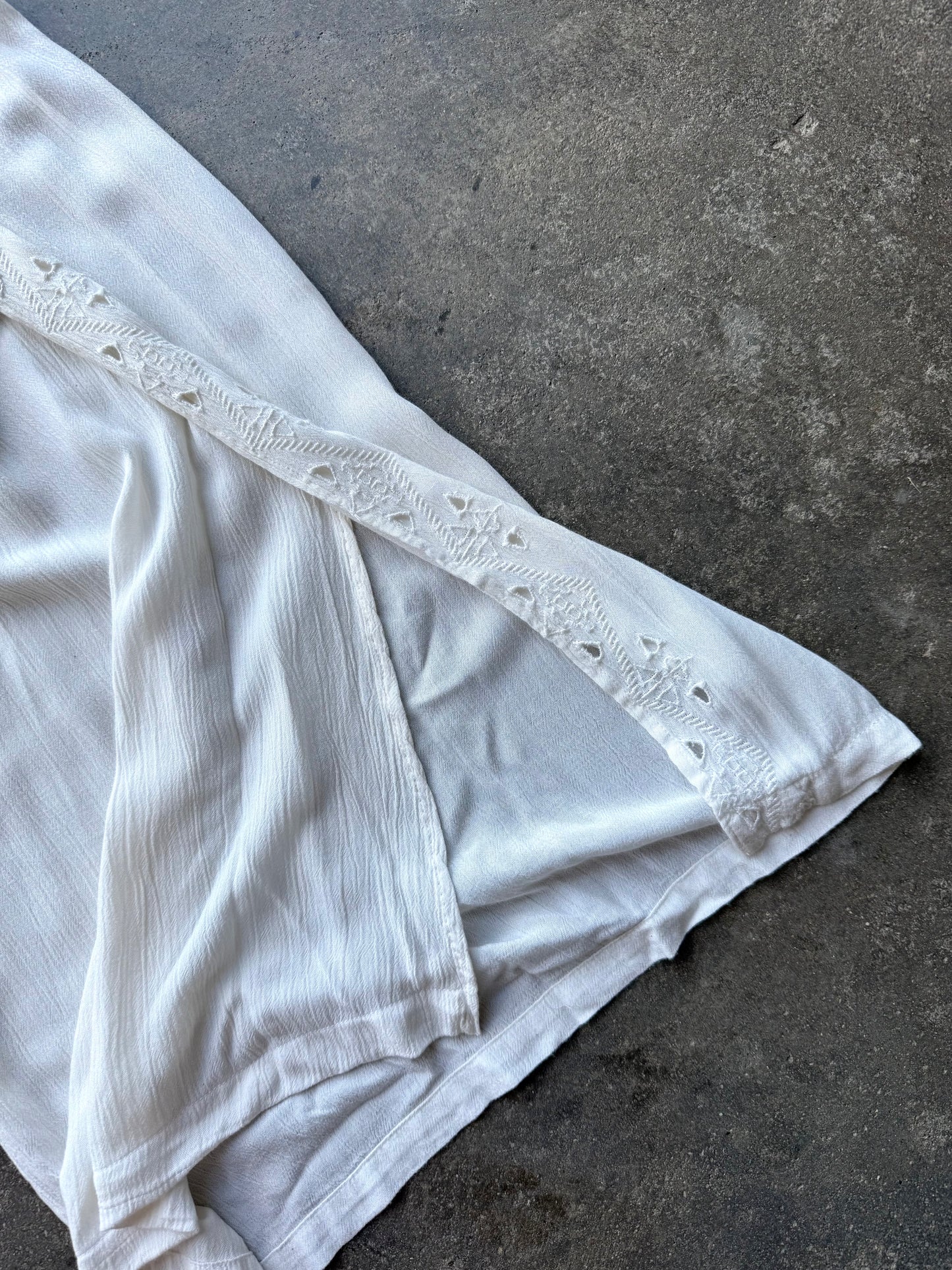 Cutout Flowy Pants - M