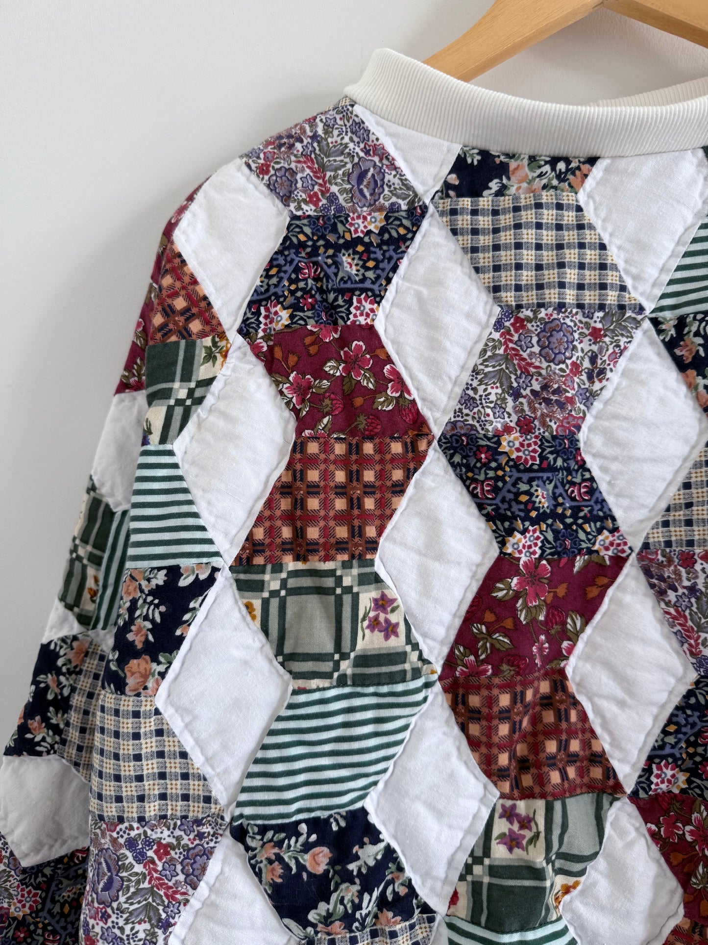 Quilt Crewneck - S