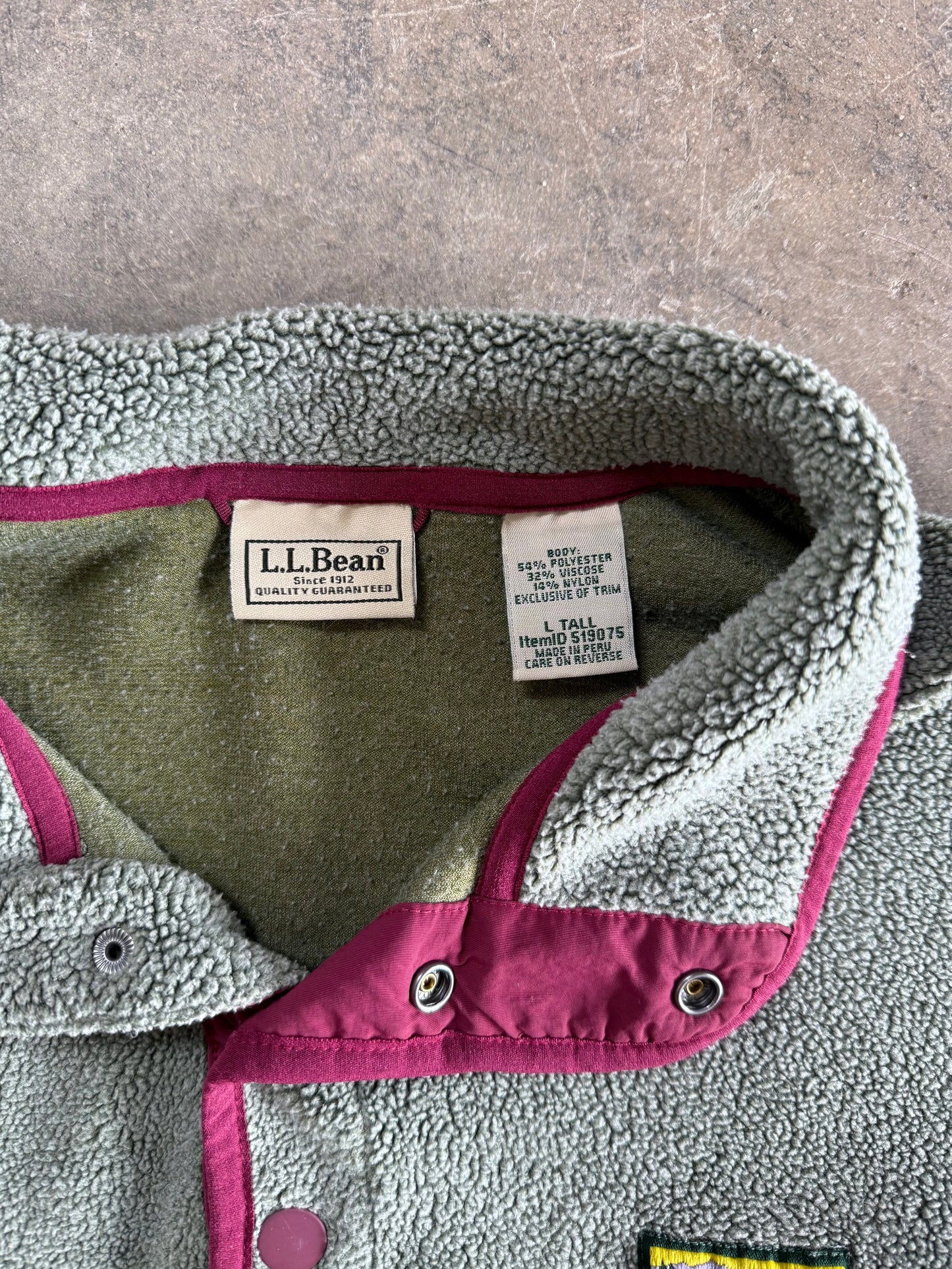 LL Bean Fleece - L
