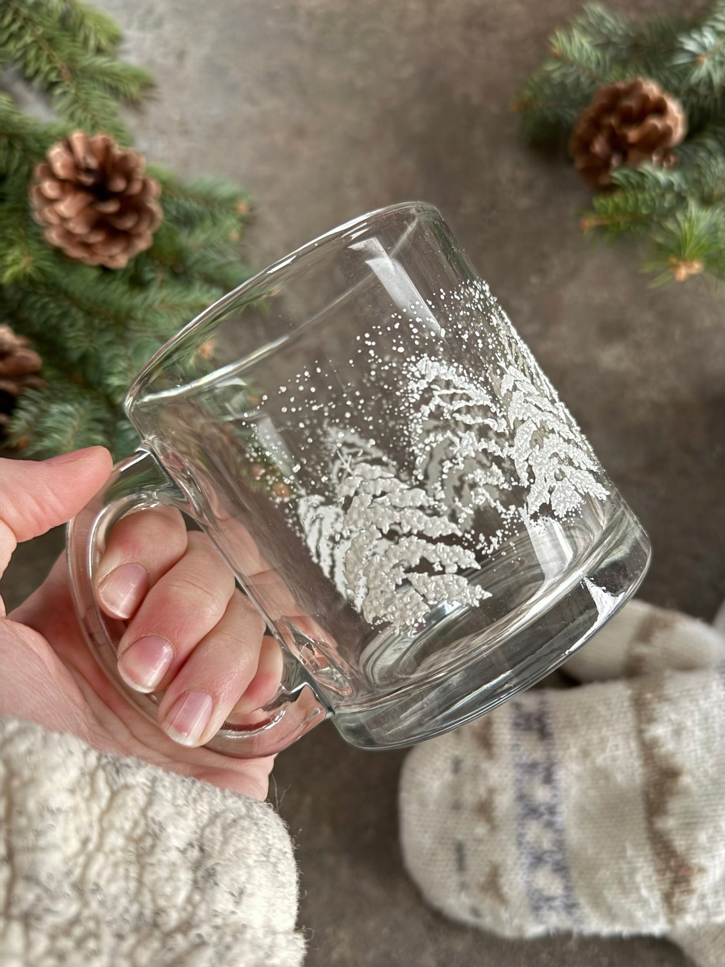 Vintage Winter Mug