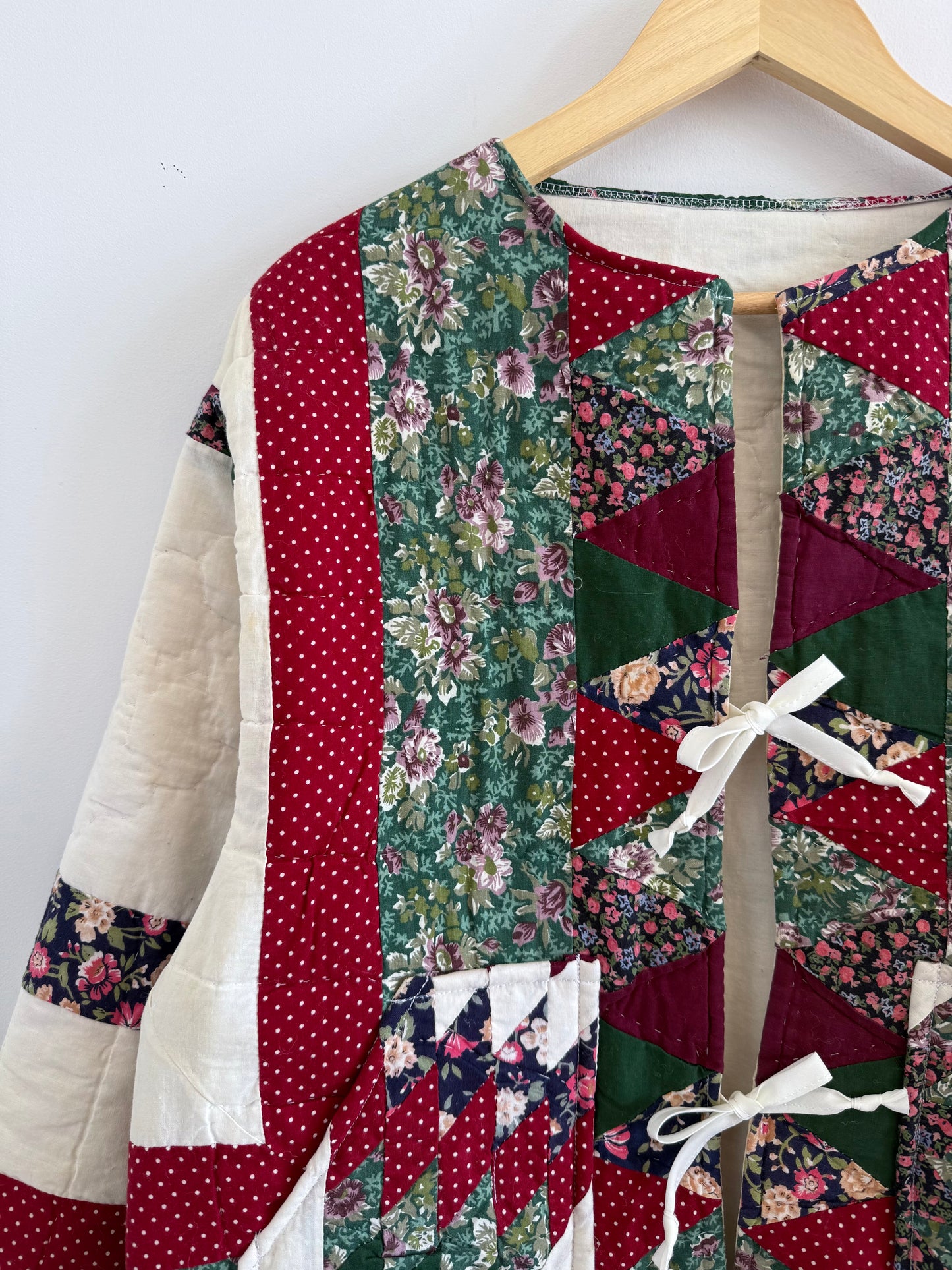 Quilt Tie Jacket - M