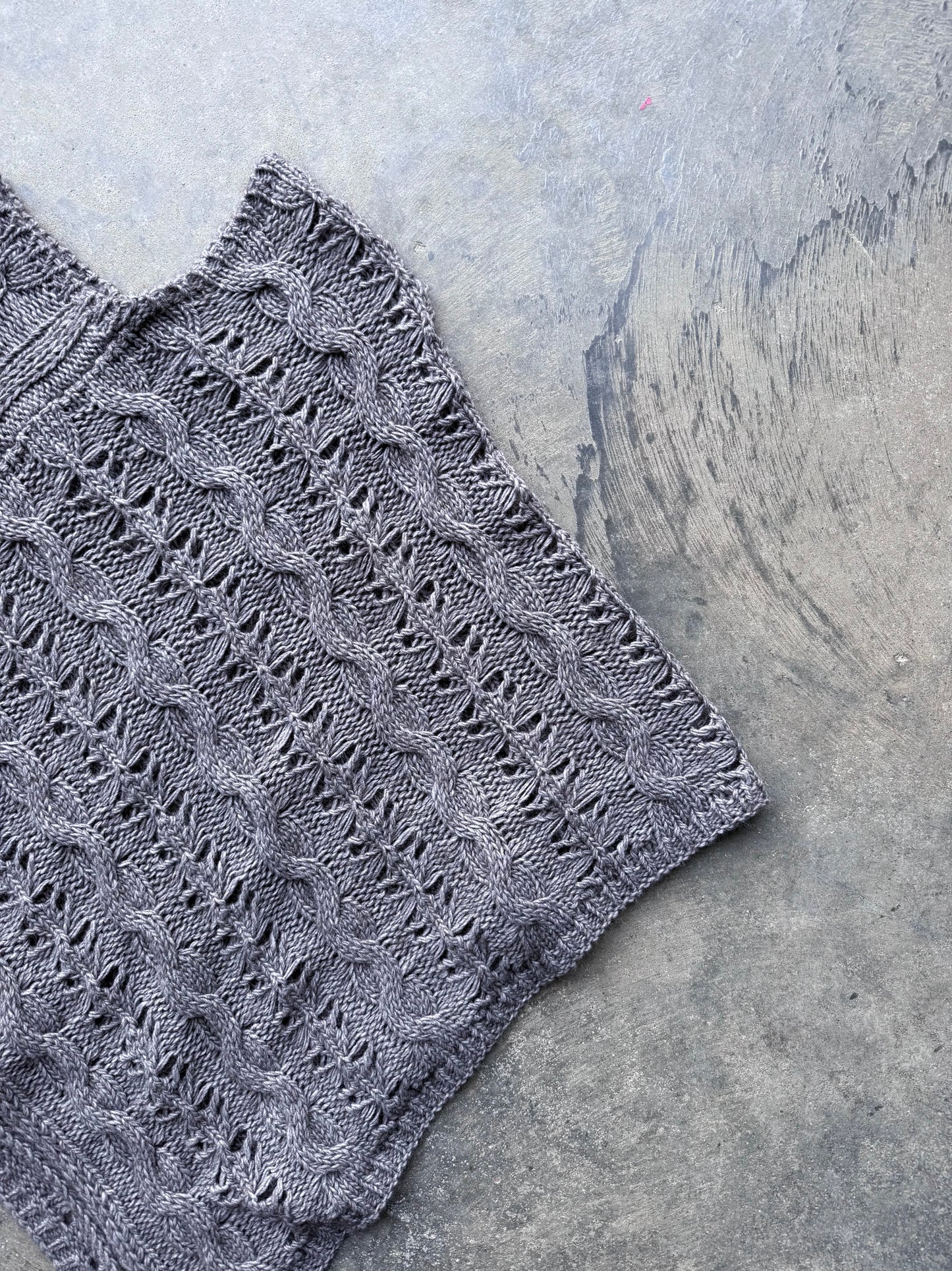 Crochet Poncho - OS