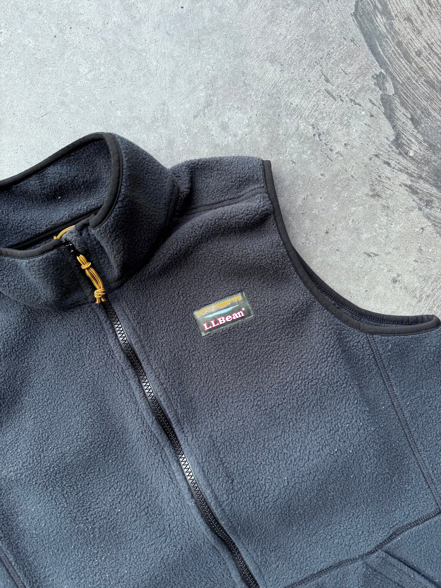 LL Bean Fleece Vest - L