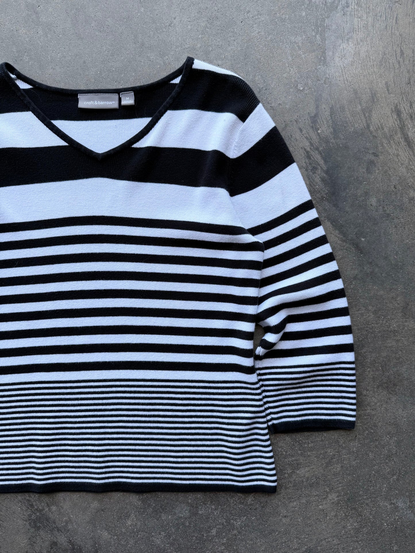 Striped Top - M