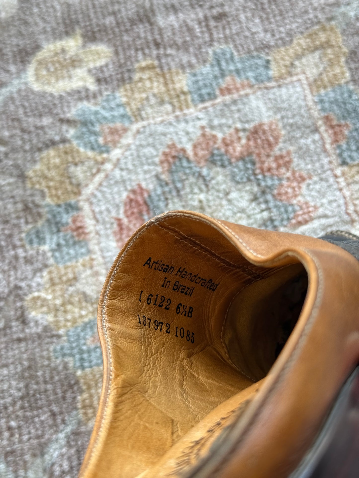 Leather Western Clogs - 6.5