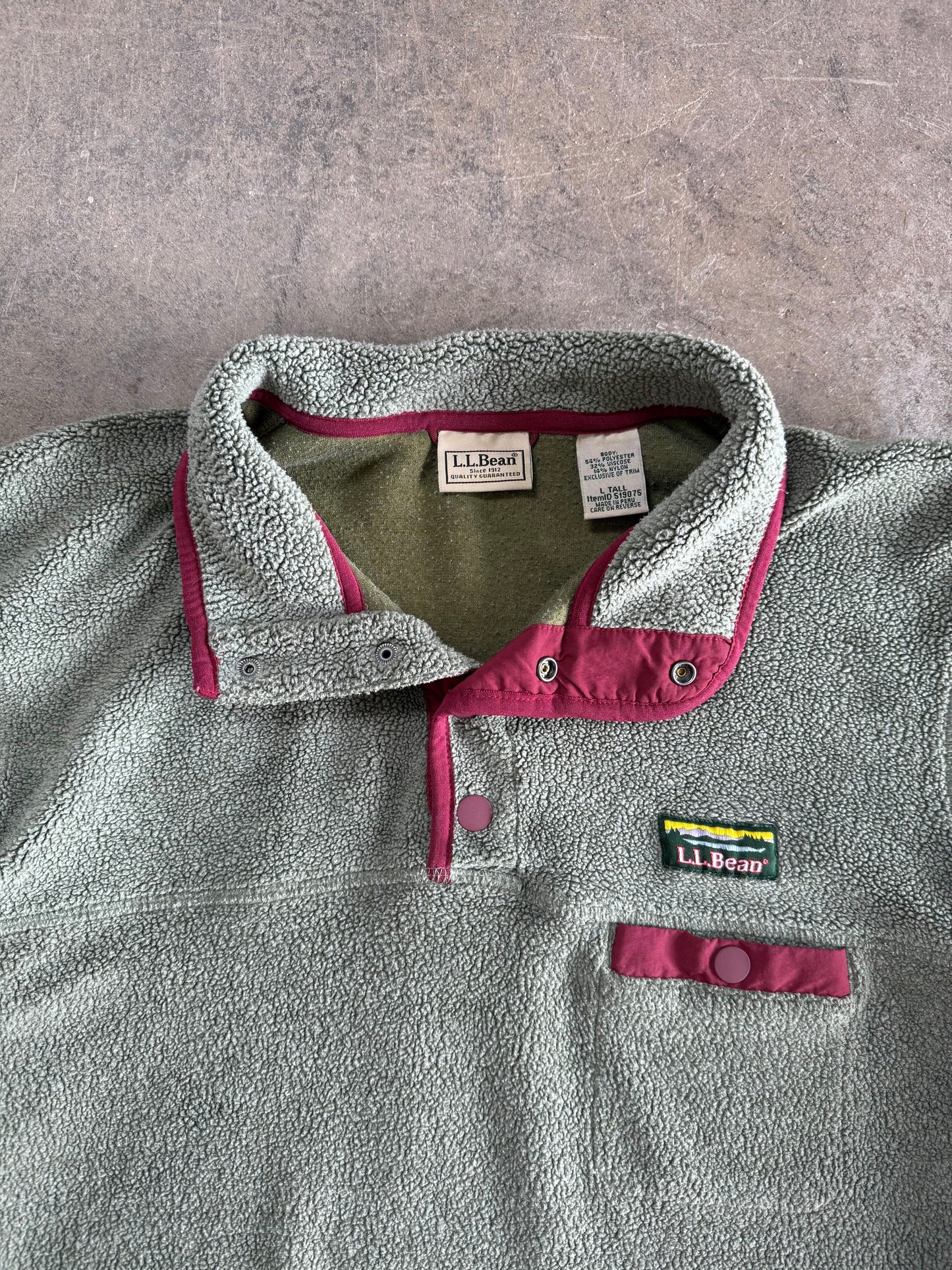 LL Bean Fleece - L