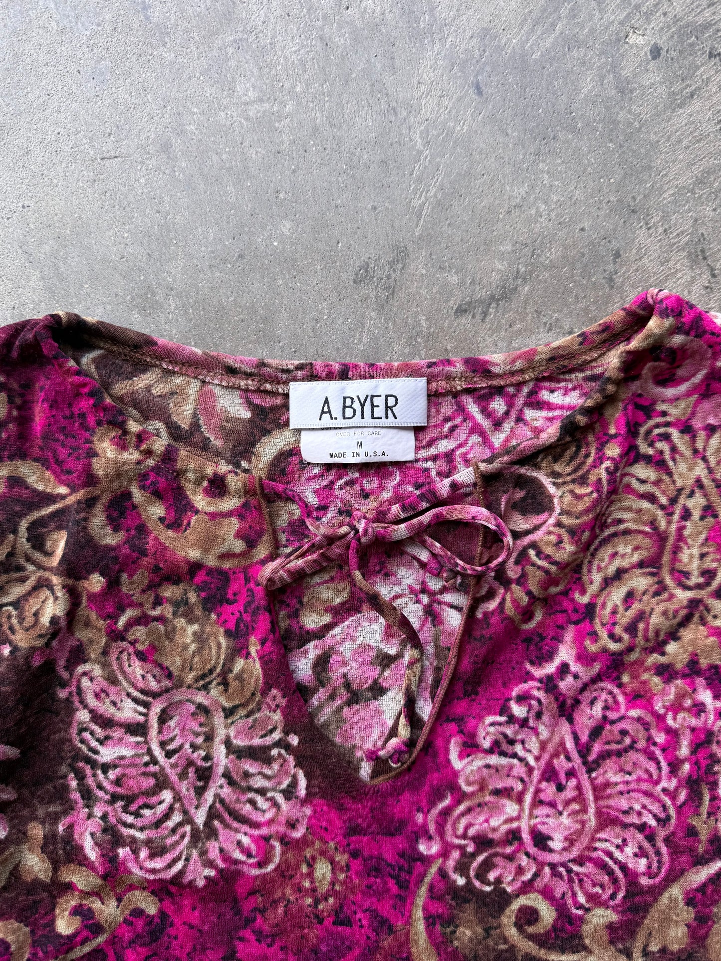 Keyhole Tie Top - M