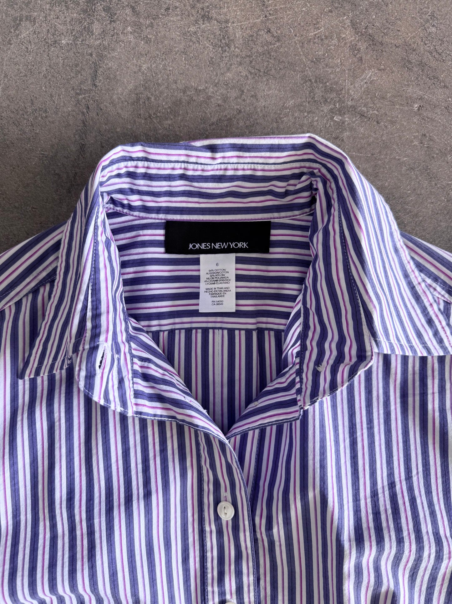 Striped Button Down - S