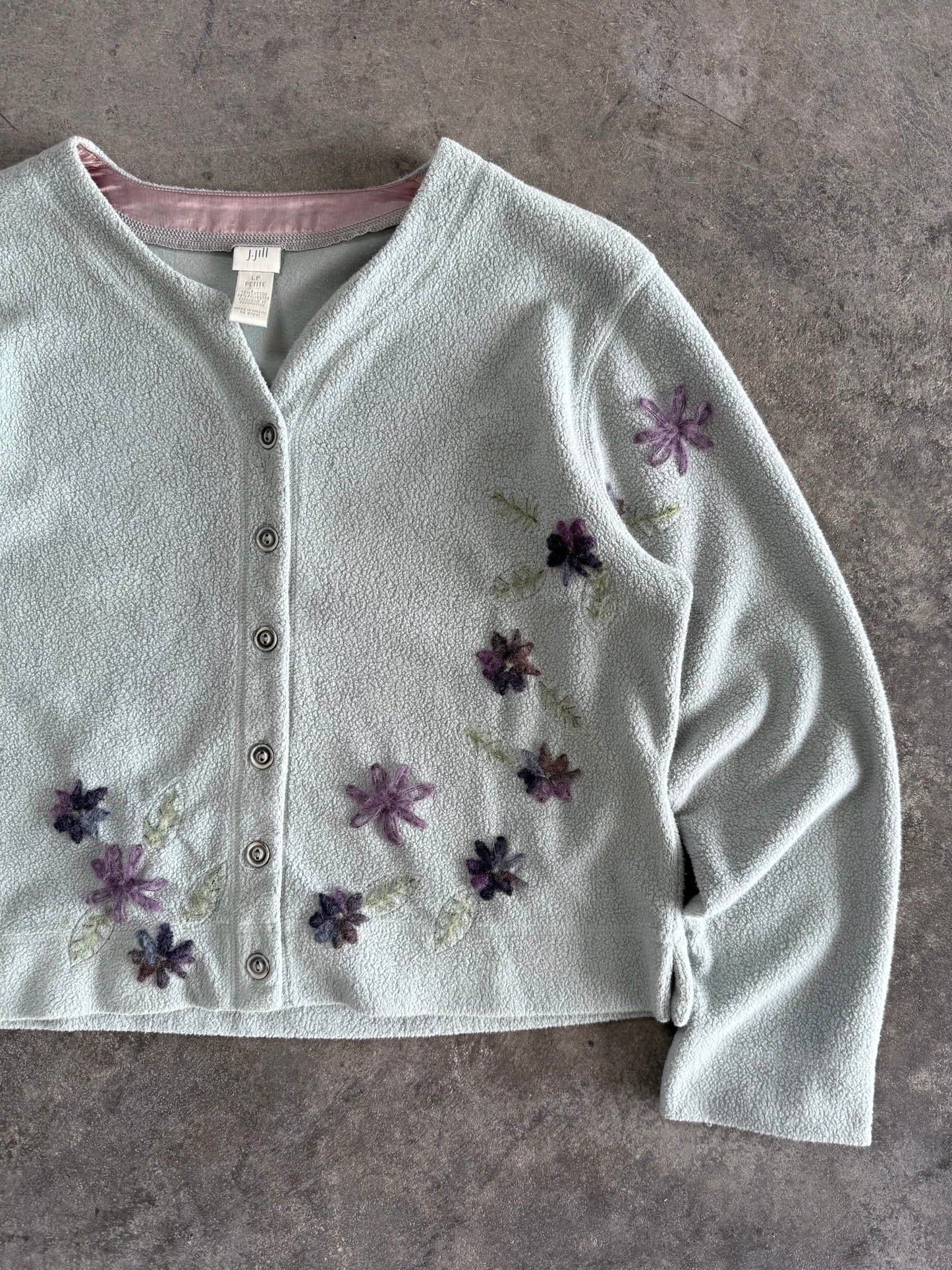 Flower Cardigan - L