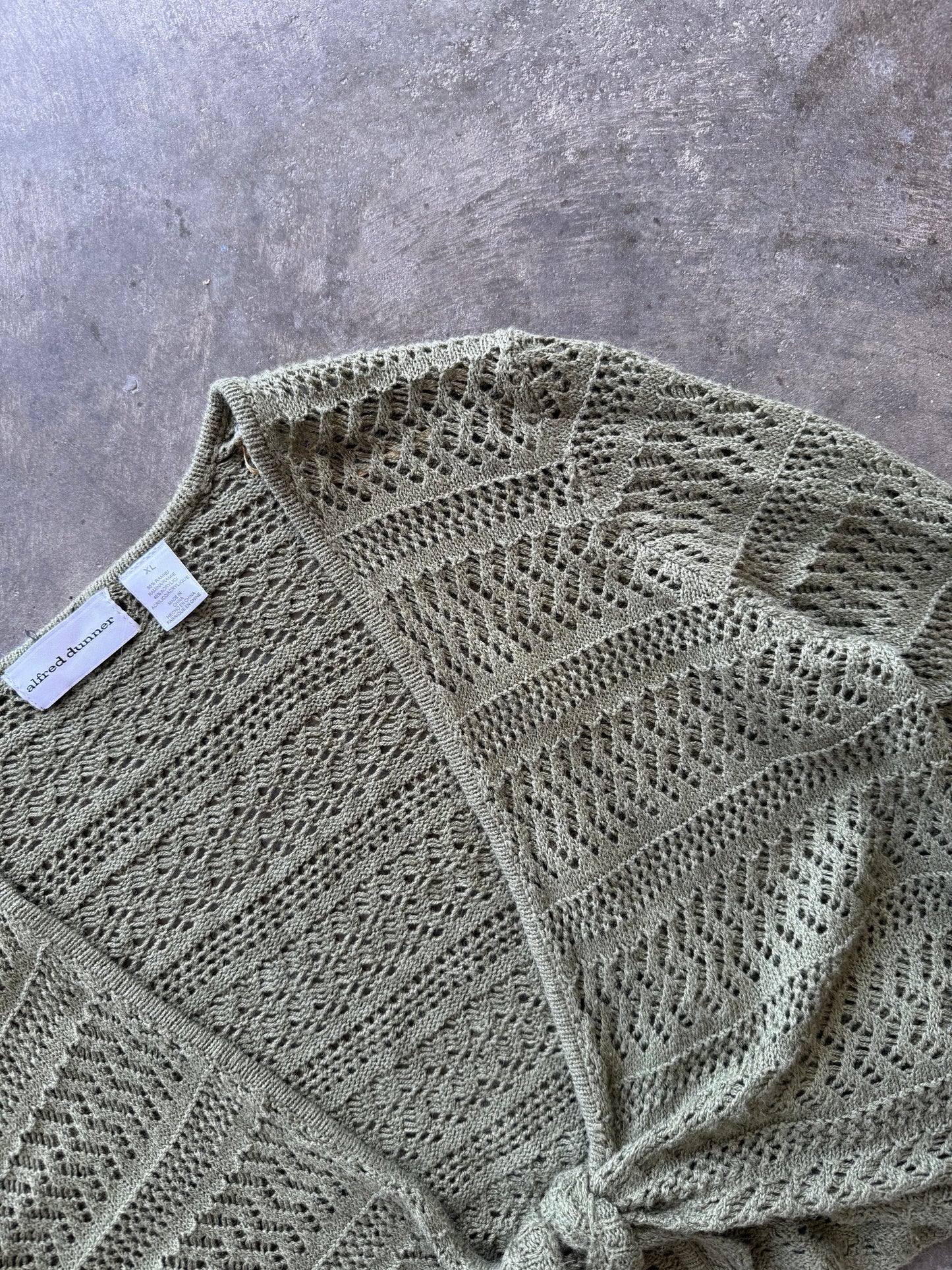 Crochet Tie Top - XL