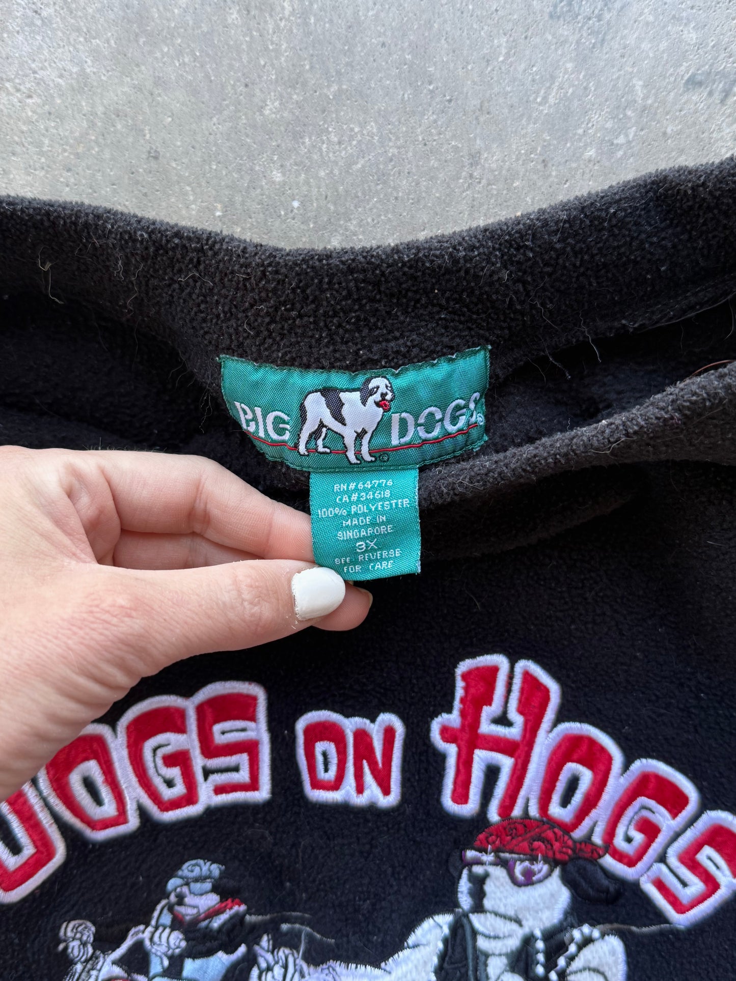 Fleece Big Dogs Crew - 3XL