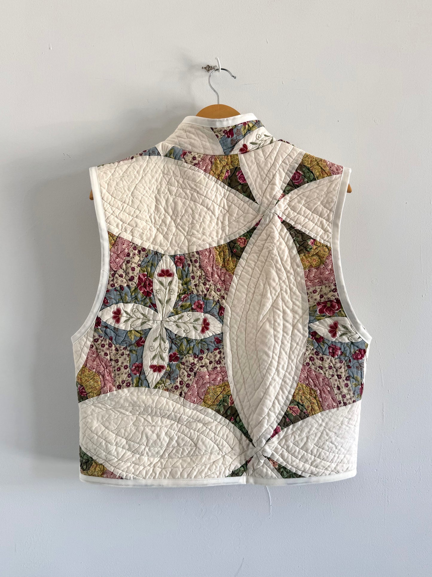 Quilt Zip Up Vest - S