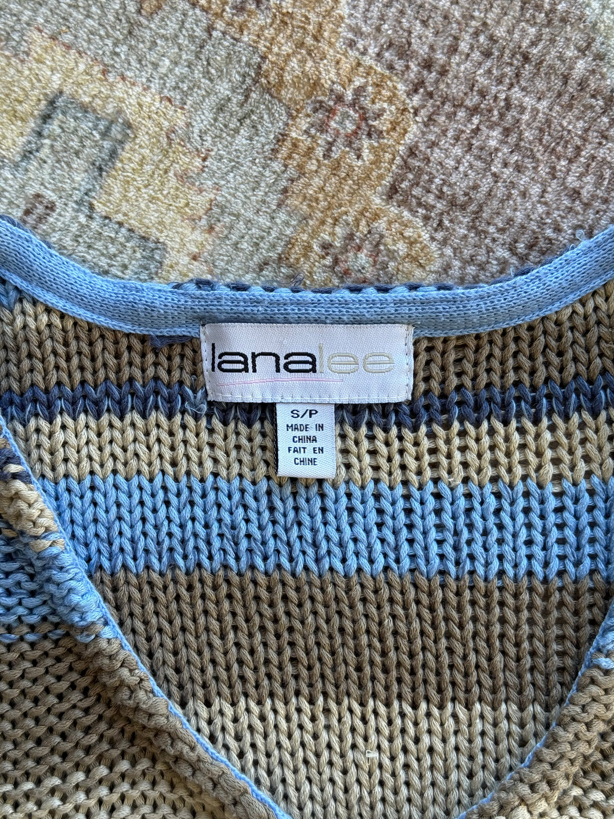 Striped Cardigan - S