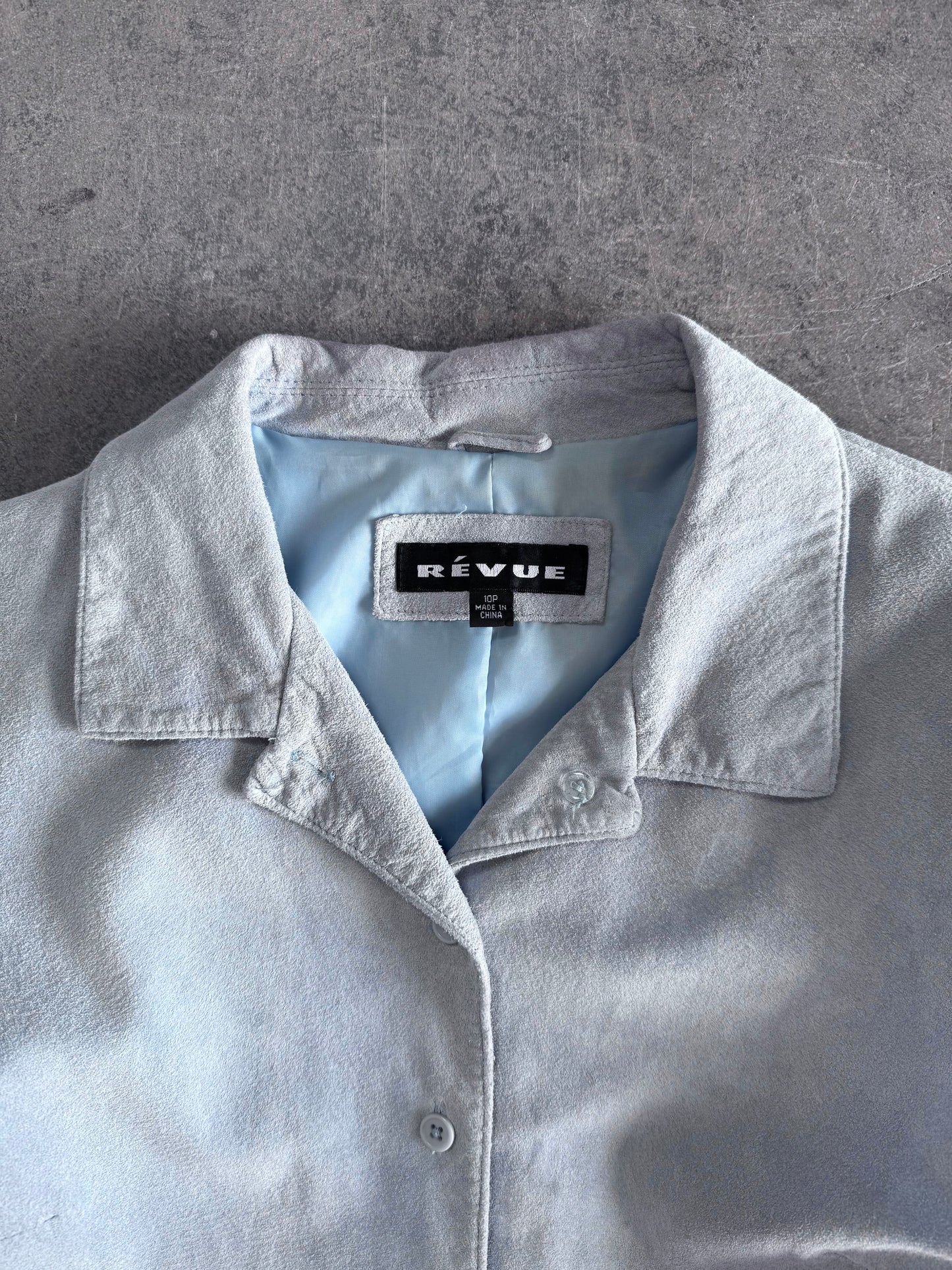 Flower Suede Jacket - M