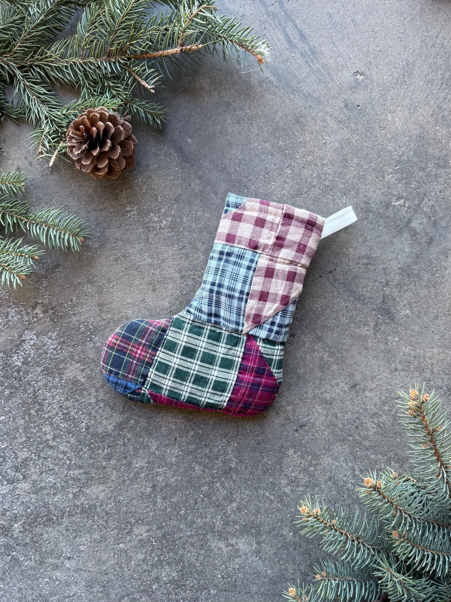 Mini Quilt Stocking