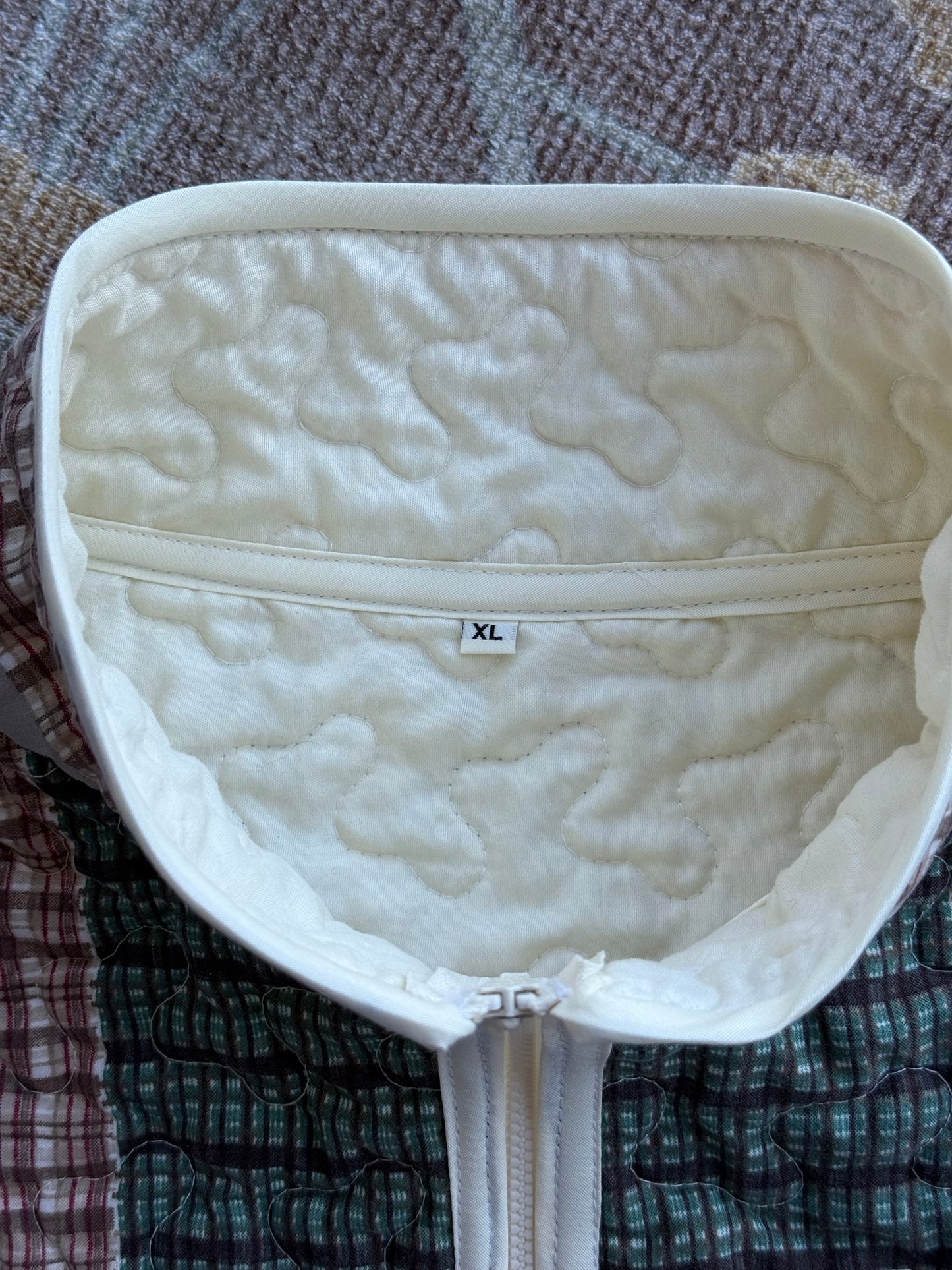 Quilt Zip Up Vest - XL