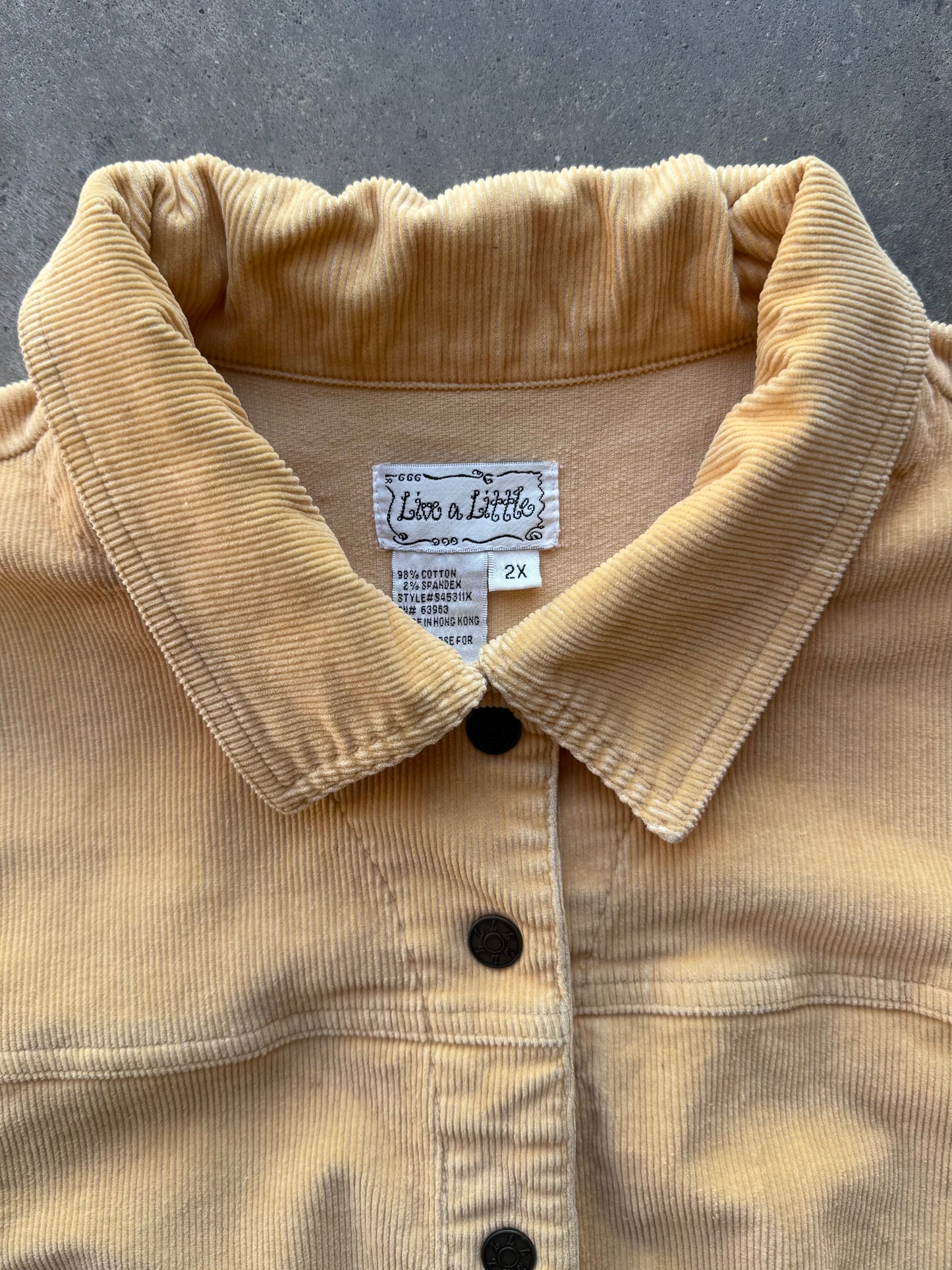 Corduroy Jacket - 2XL