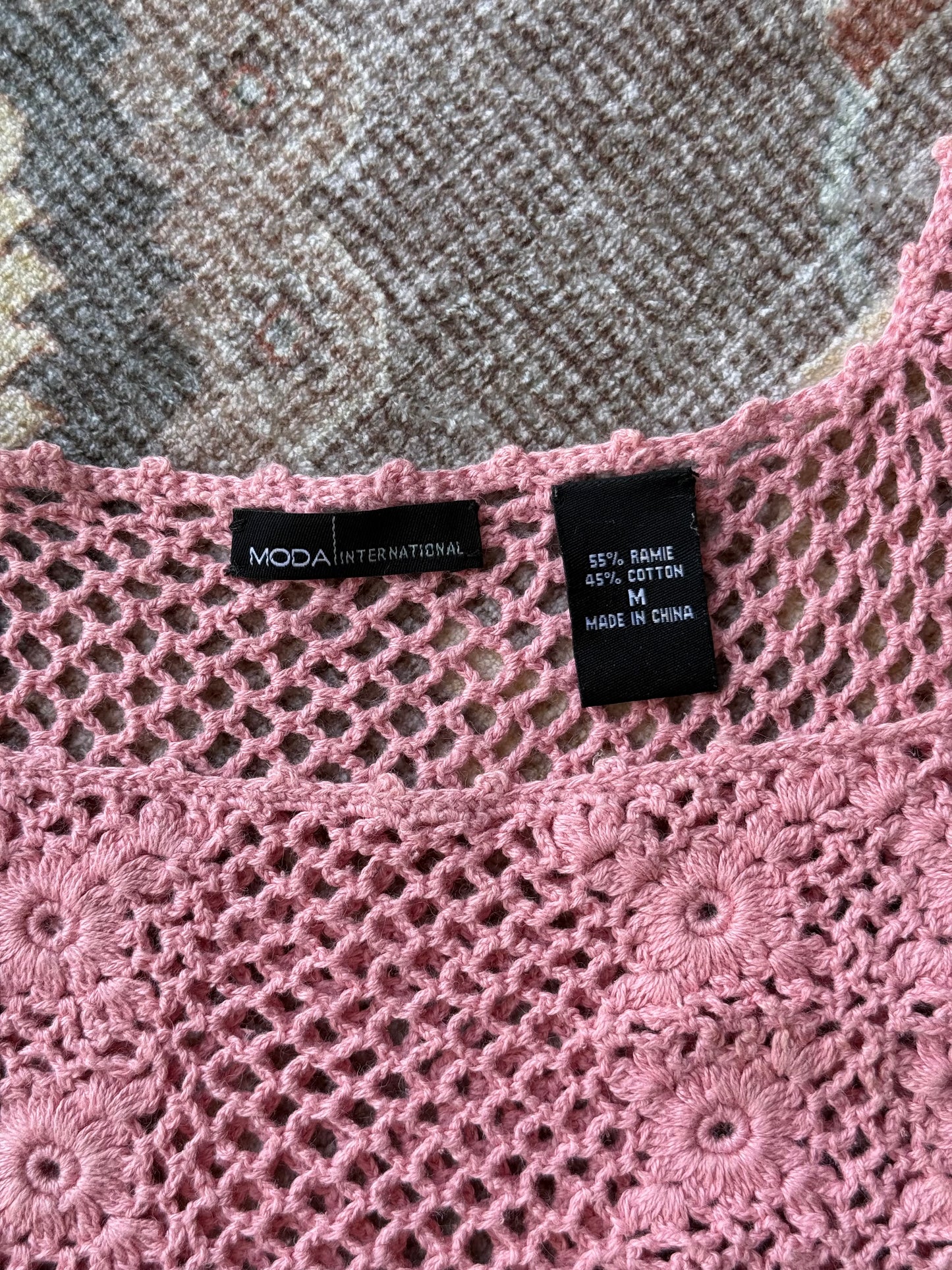 Crochet Tank - M