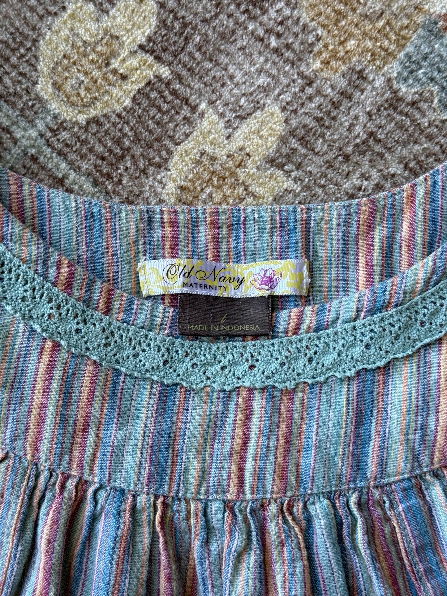 Striped Tank - L