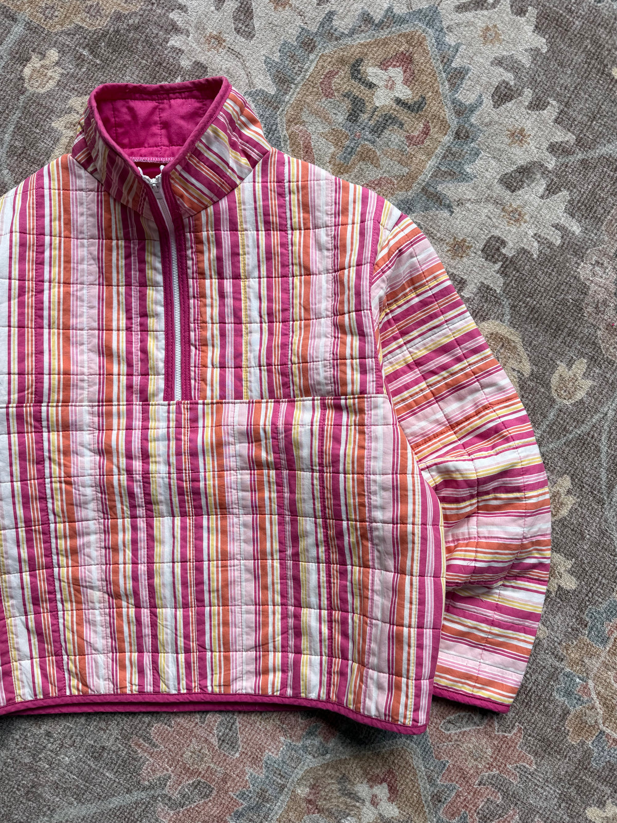 Quilt Quarter Zip - S