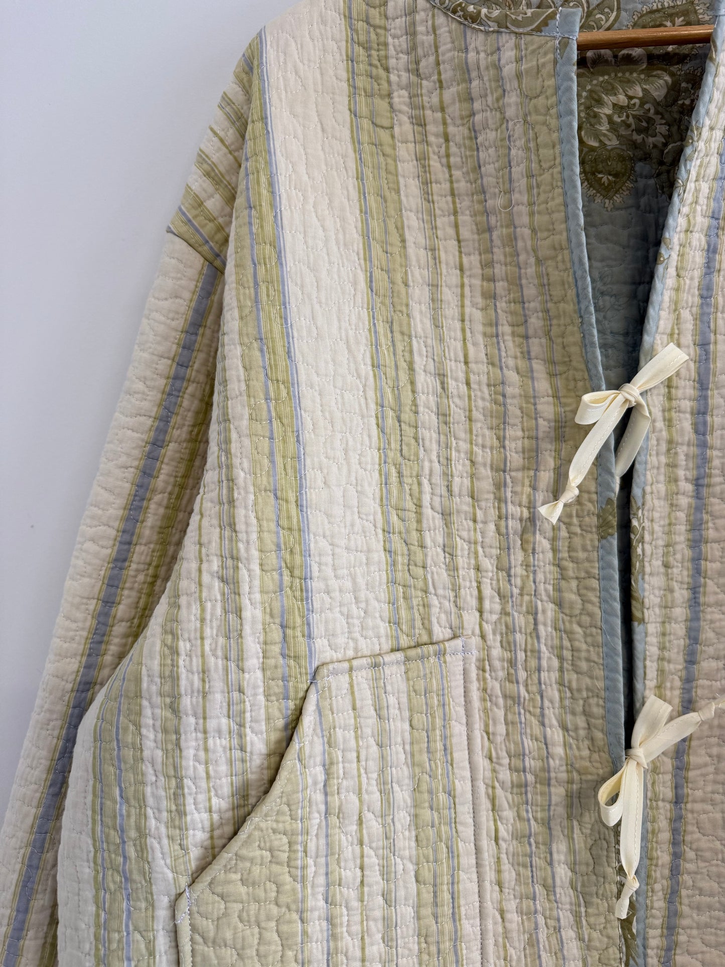 Quilt Tie Jacket - 2XL