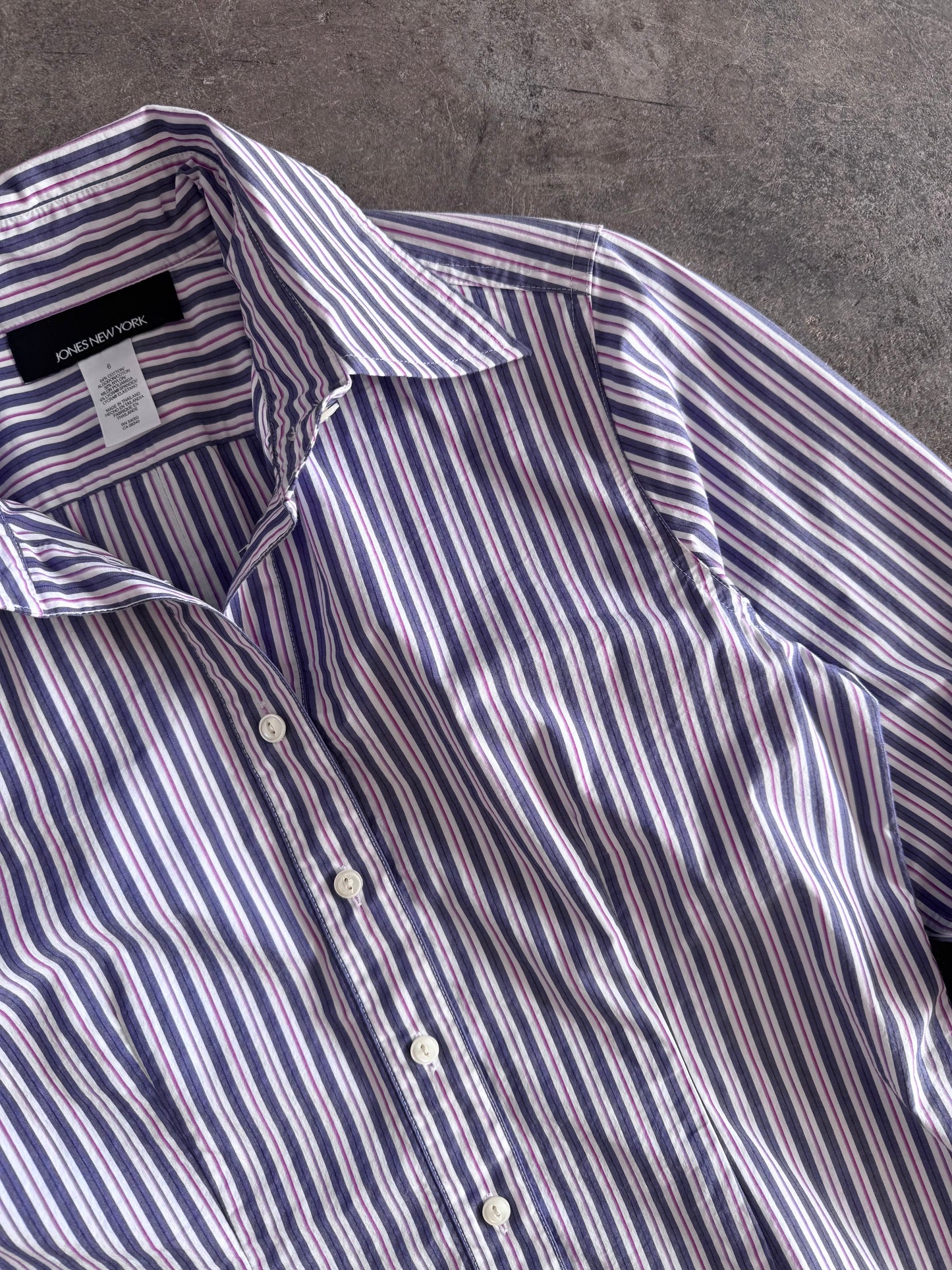 Striped Button Down - S