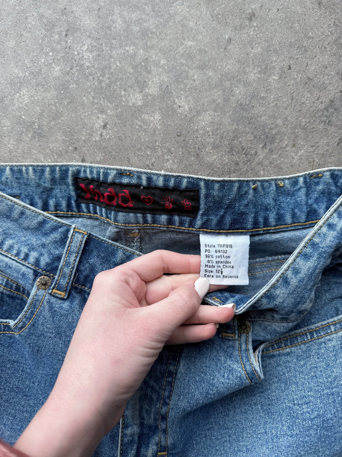 Mudd Lace Up Jeans - 29x26