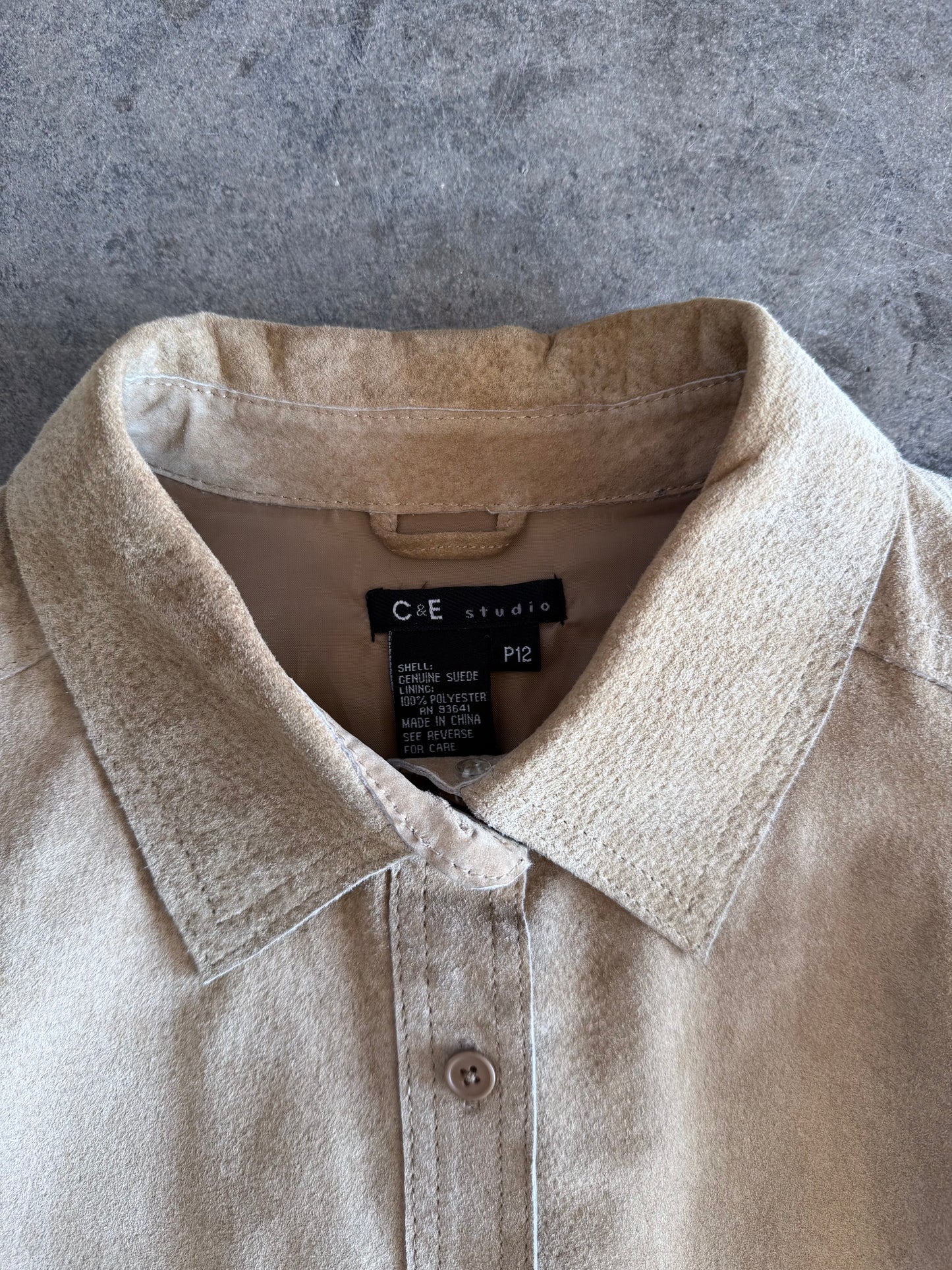 Denim Button Down - L