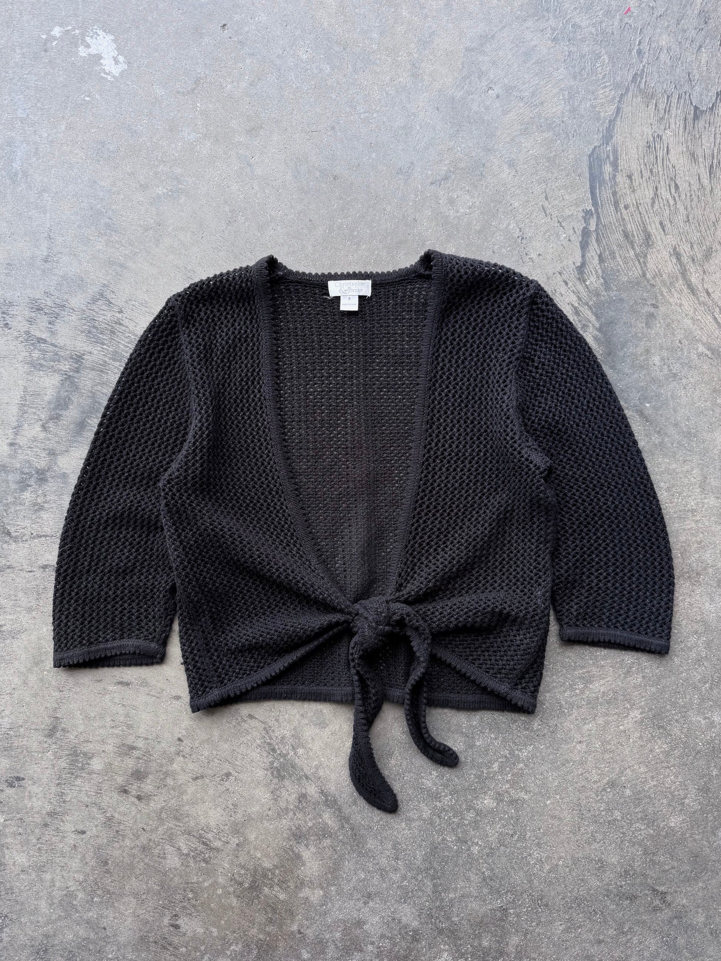 Crochet Tie Top - S