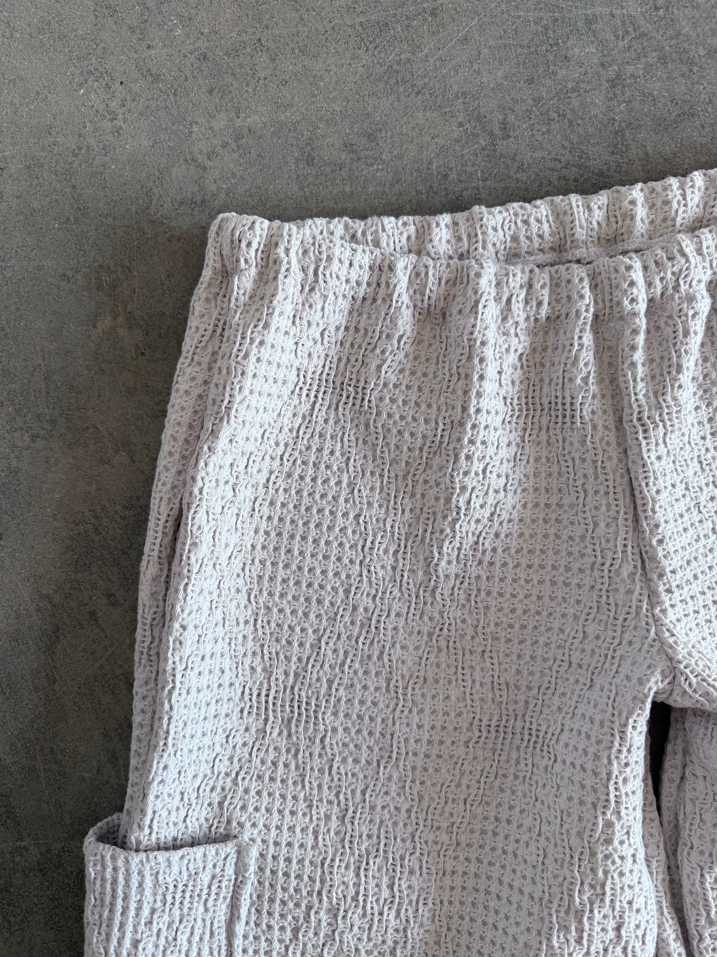 Wide Leg Frilly Pants - M/L